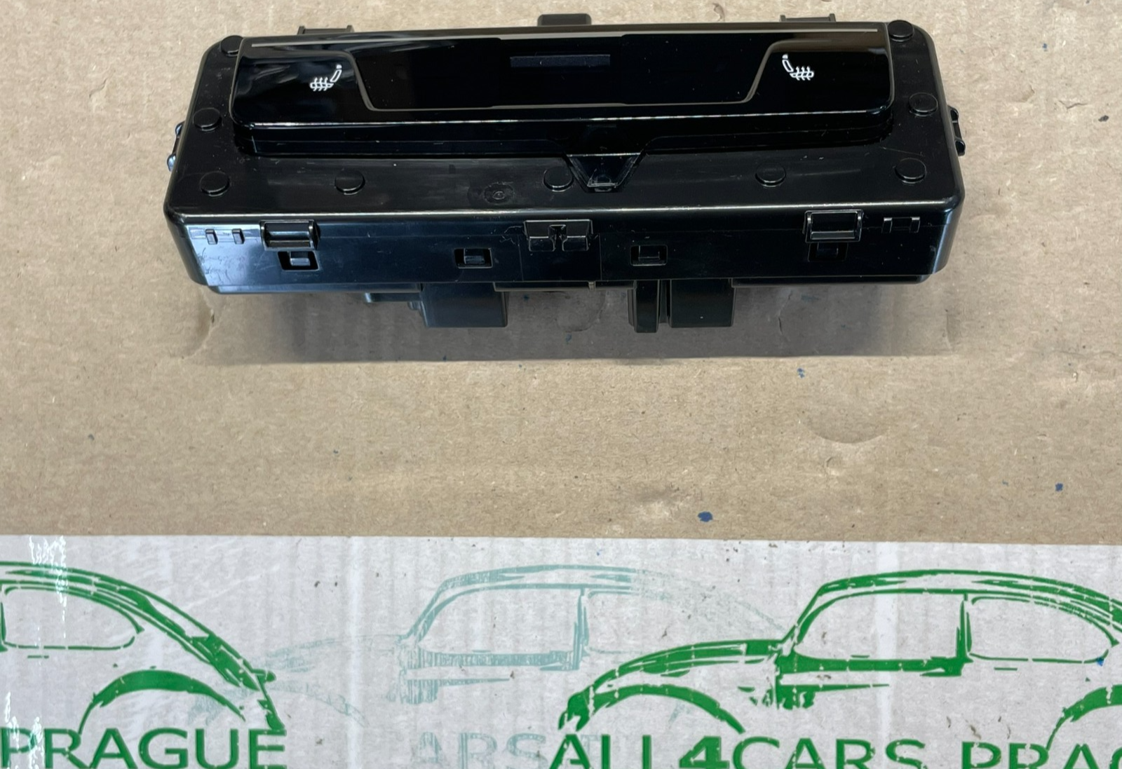 VW ŠKODA KLIMABEDIENTEIL KLIMEBETÄTIGUNG HINTEN 5QS907049A TEST WAGEN DEMONT