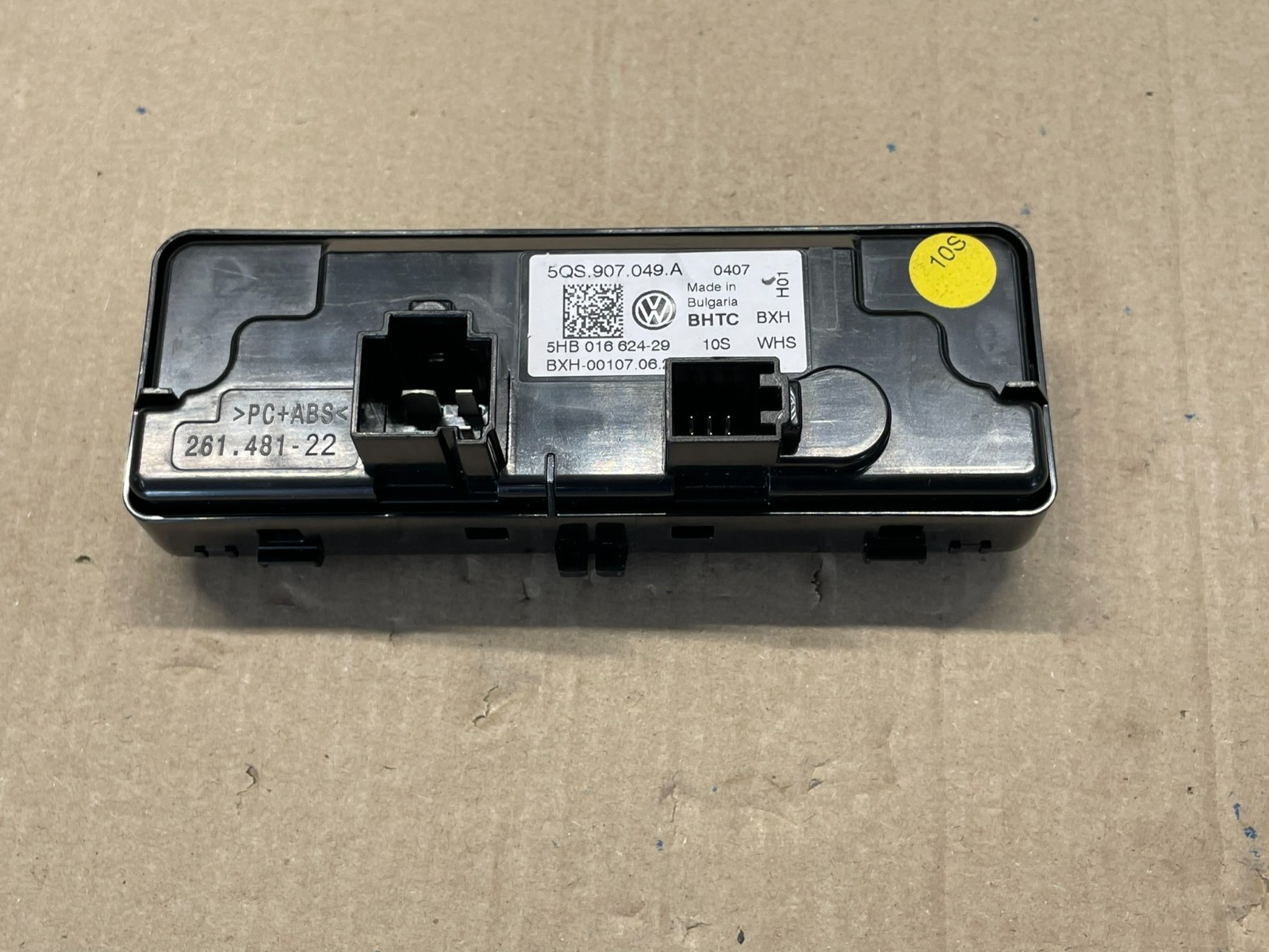 VW ŠKODA KLIMABEDIENTEIL KLIMEBETÄTIGUNG HINTEN 5QS907049A TEST WAGEN DEMONT - Obrázek 14