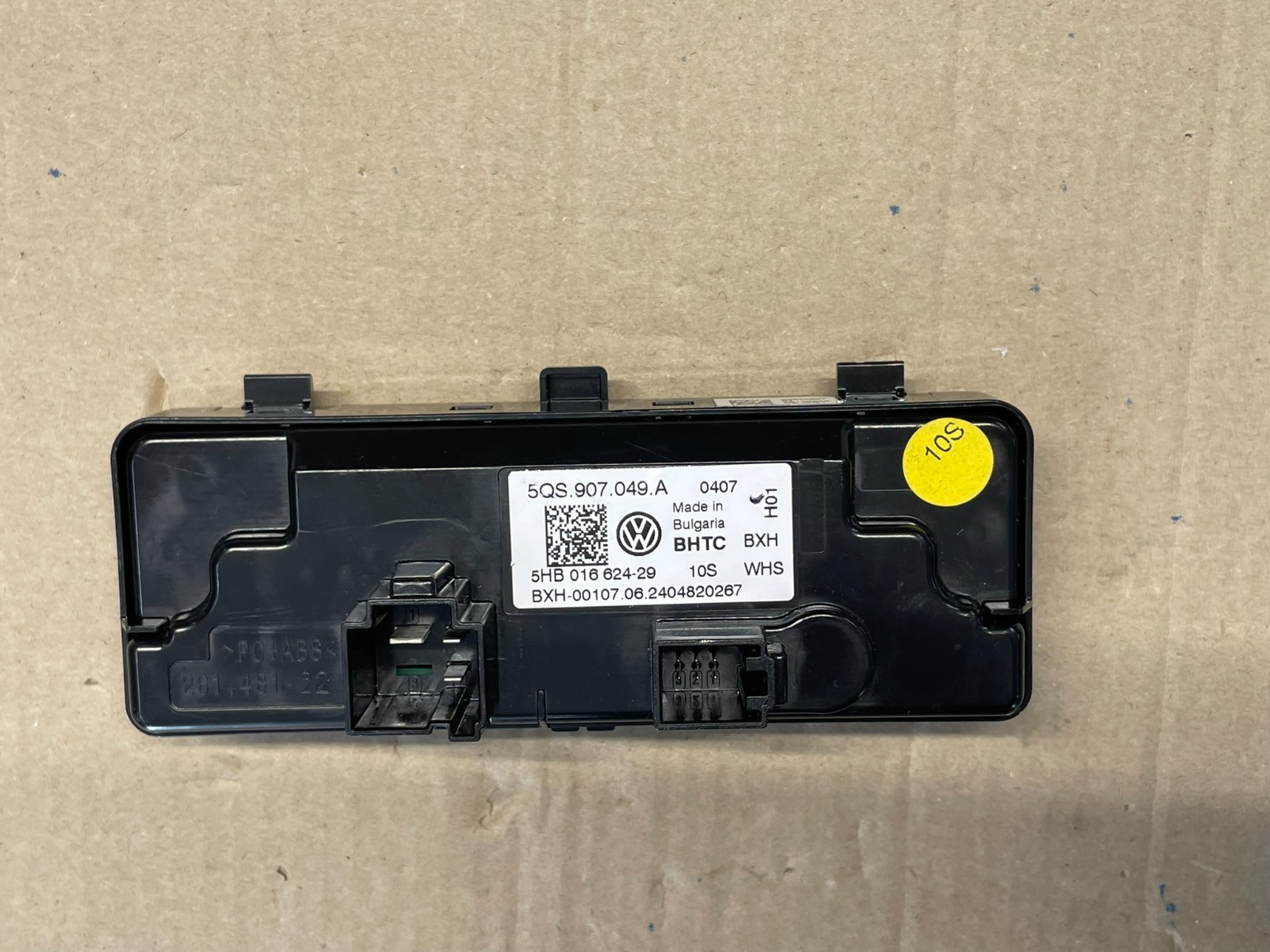 VW ŠKODA KLIMABEDIENTEIL KLIMEBETÄTIGUNG HINTEN 5QS907049A TEST WAGEN DEMONT - Obrázek 15