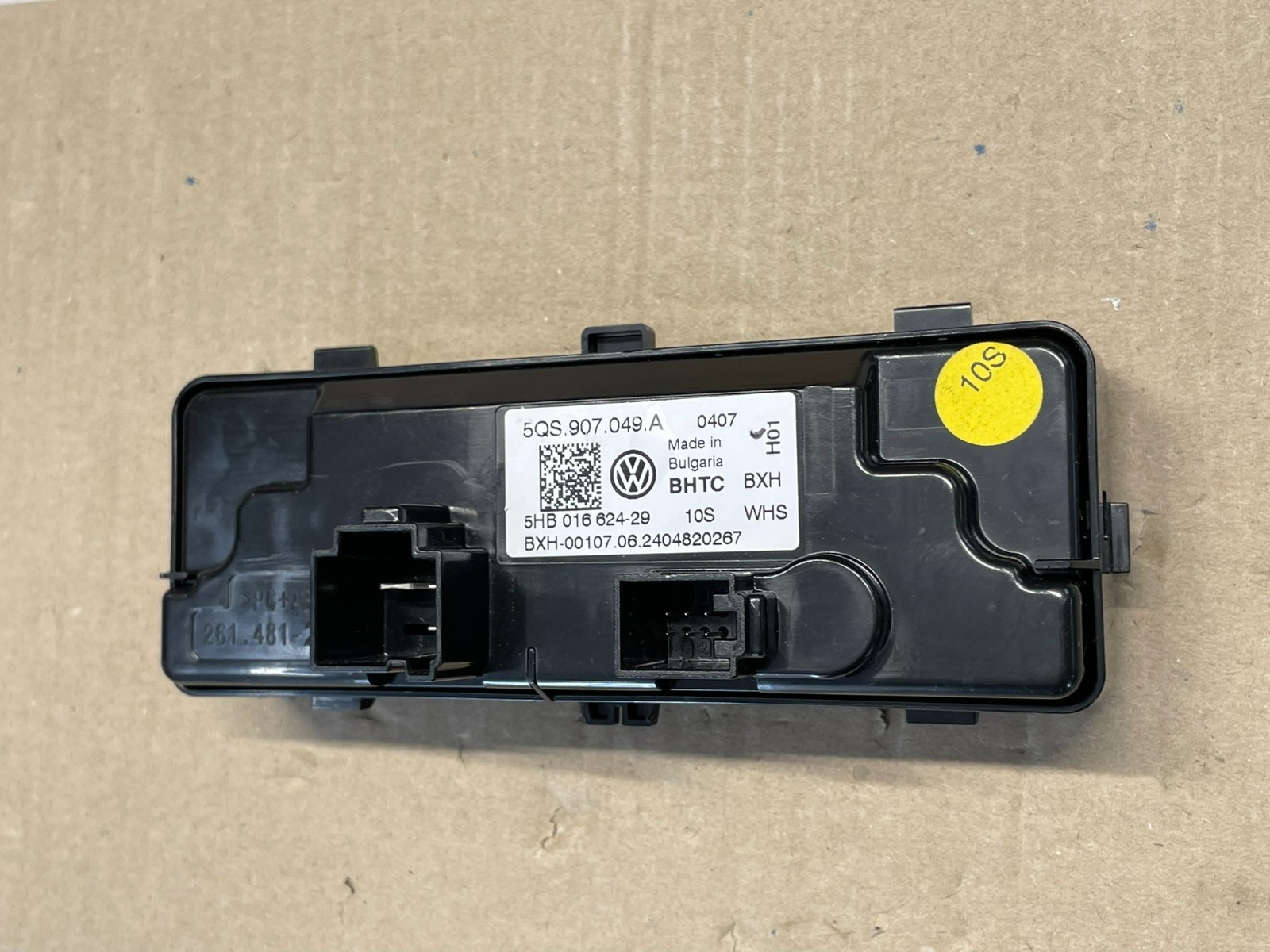 VW ŠKODA KLIMABEDIENTEIL KLIMEBETÄTIGUNG HINTEN 5QS907049A TEST WAGEN DEMONT - Obrázek 16