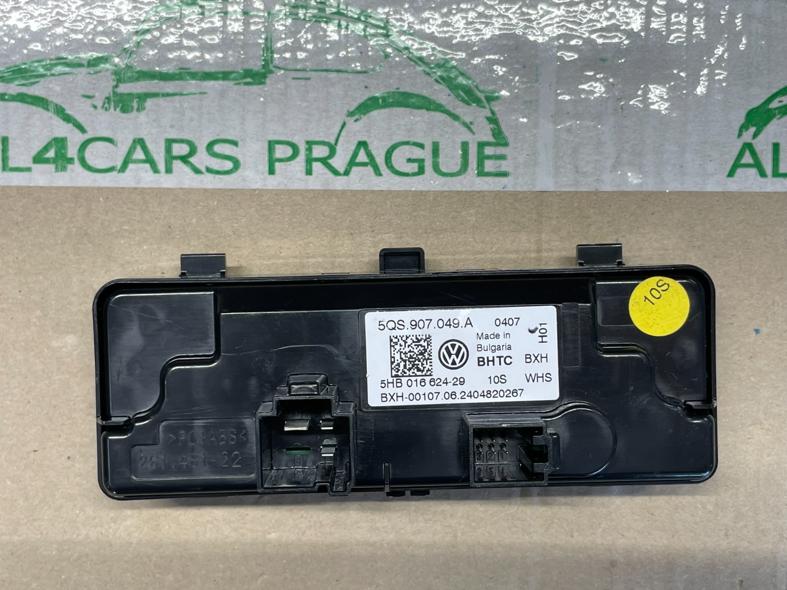 VW ŠKODA KLIMABEDIENTEIL KLIMEBETÄTIGUNG HINTEN 5QS907049A TEST WAGEN DEMONT - Obrázek 3