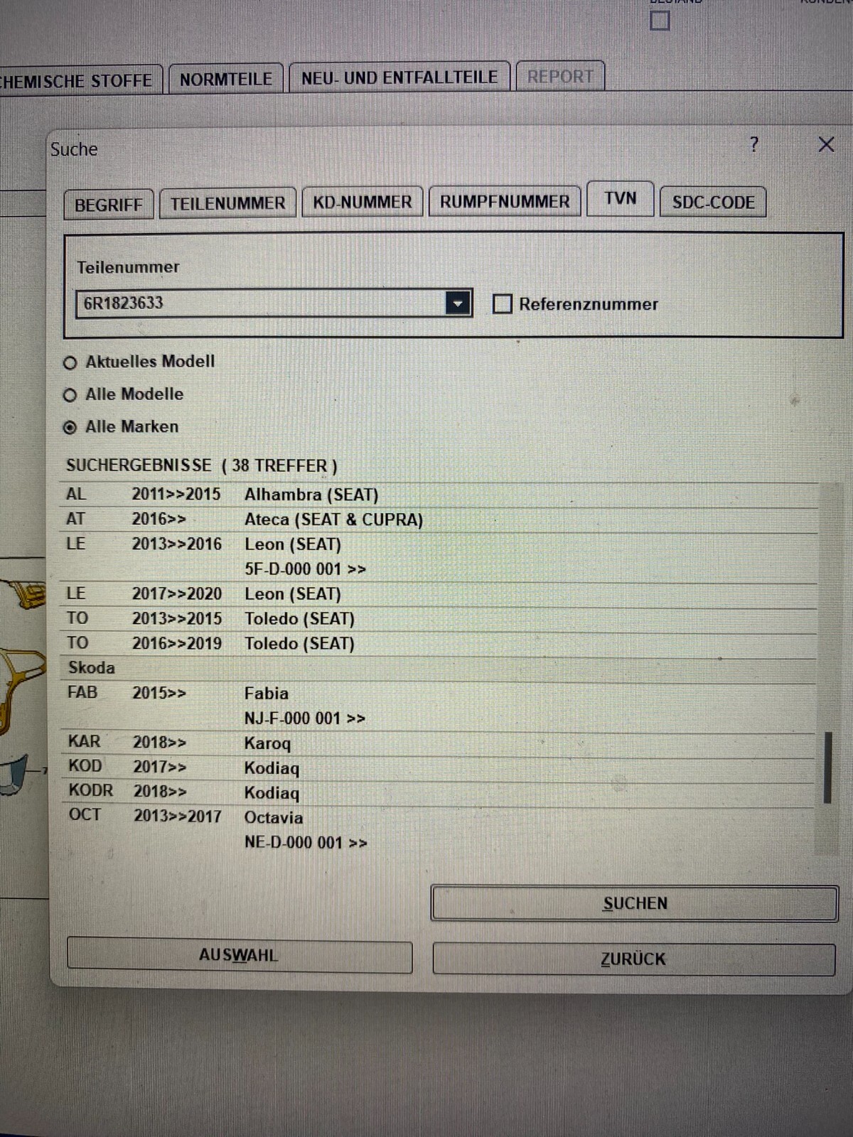 VW, SKODA, SEAT ÖFFNERGRIFF MOTORHAUBE 6R1823633 ORIGINAL NEU!!! - Obrázek 11