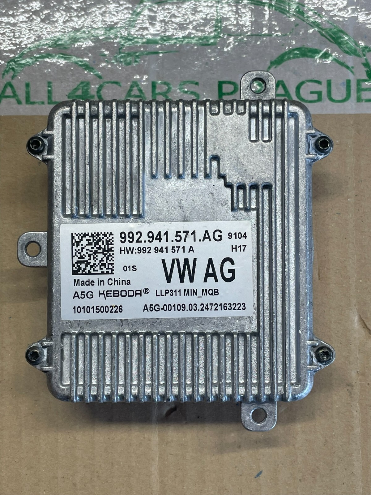 VW ŠKODA SEAT STEUERGERÄT FÜR LED SCHEINWERFER 992941571AG DEM VOM TEST WAGEN - Obrázek 3