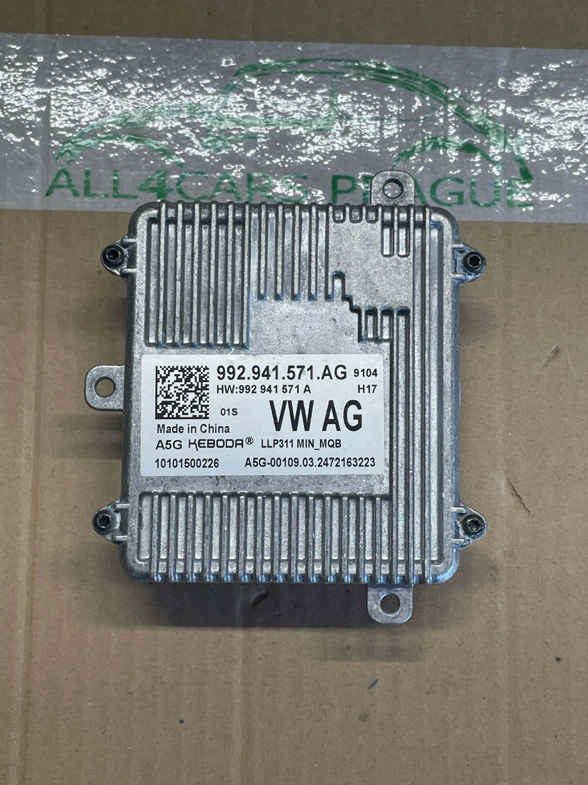 VW ŠKODA SEAT STEUERGERÄT FÜR LED SCHEINWERFER 992941571AG DEM VOM TEST WAGEN