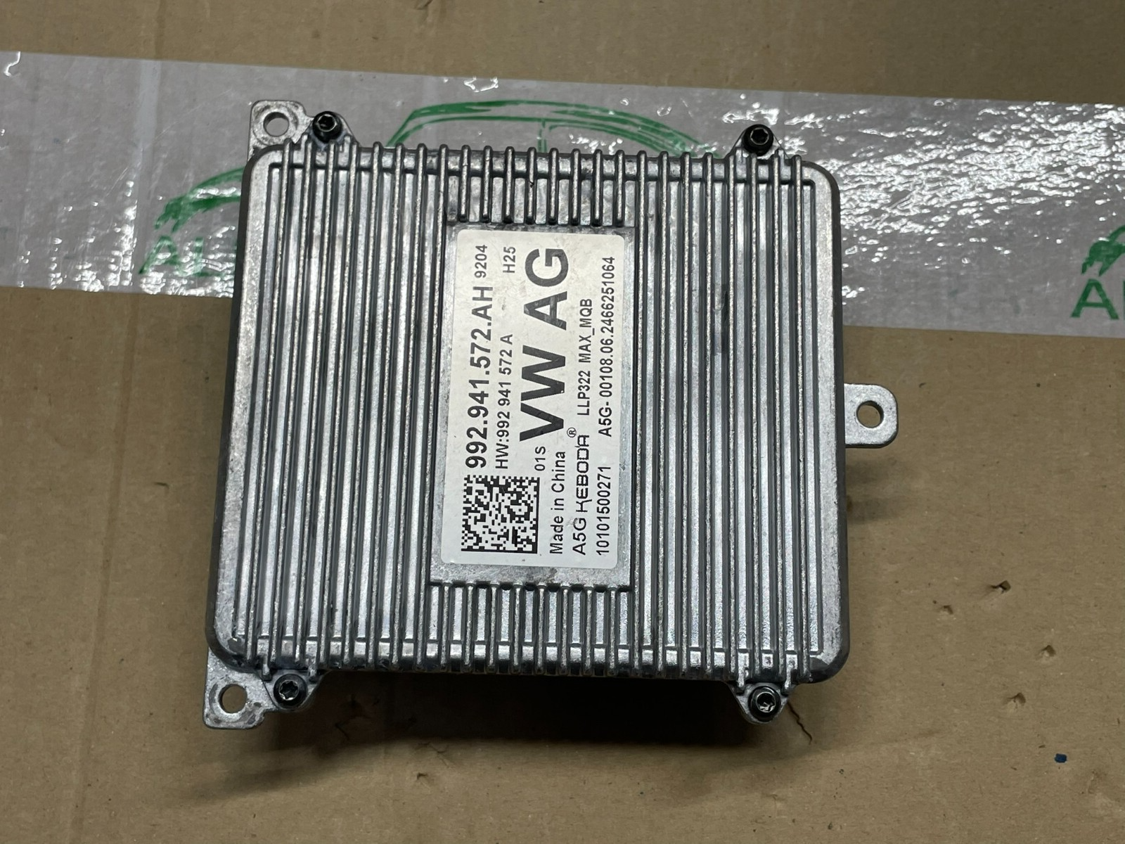 VW ŠKODA SEAT STEUERGERÄT FÜR SCHEINWERFER 992941572AH FAST NEU DEMONT VOM TEST. - Obrázek 14