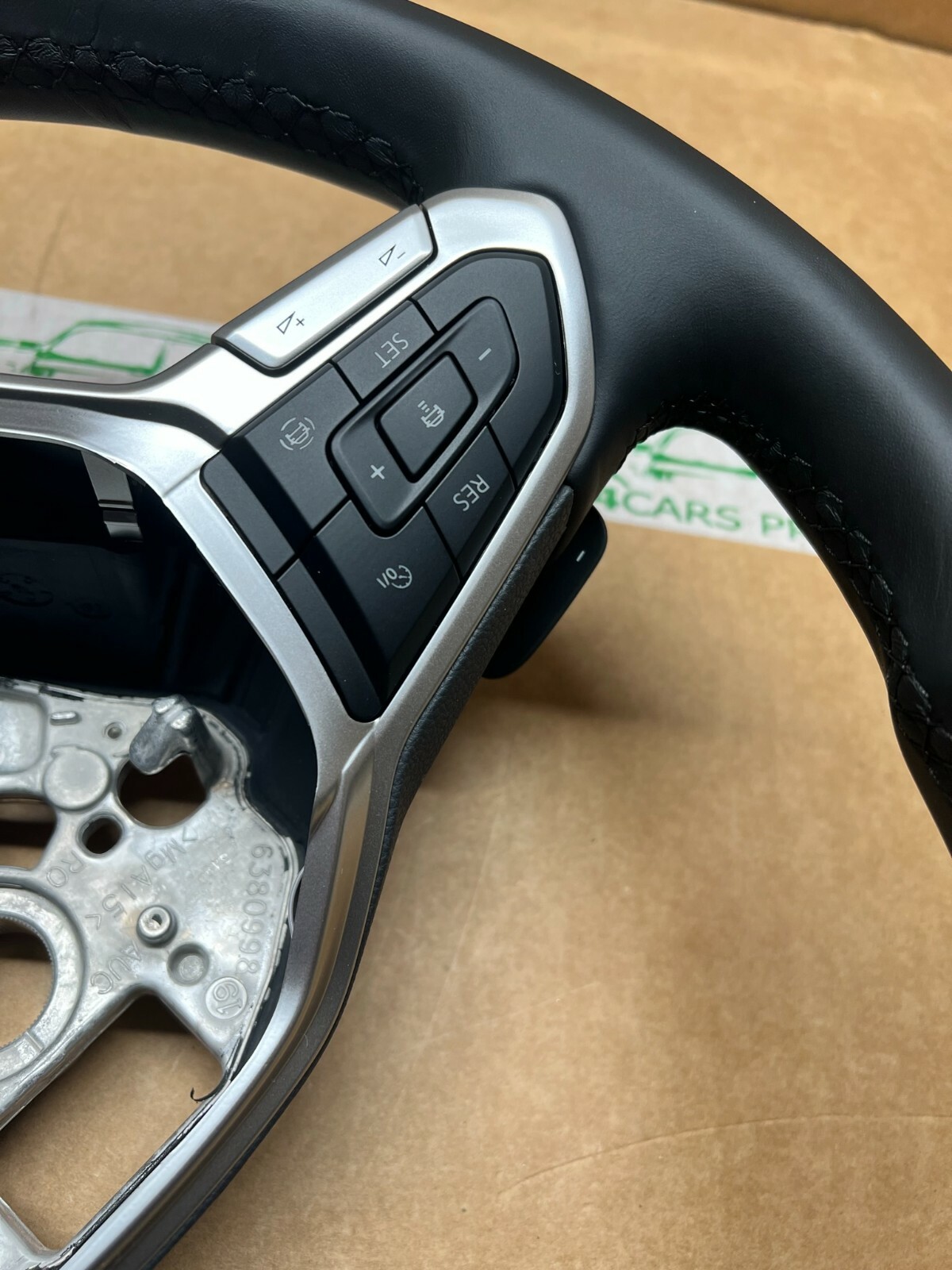 VW SPORT LENKRAD LEDER GTI MIT DSG PADDELS 2GM419089T NEU!!! - Obrázek 4