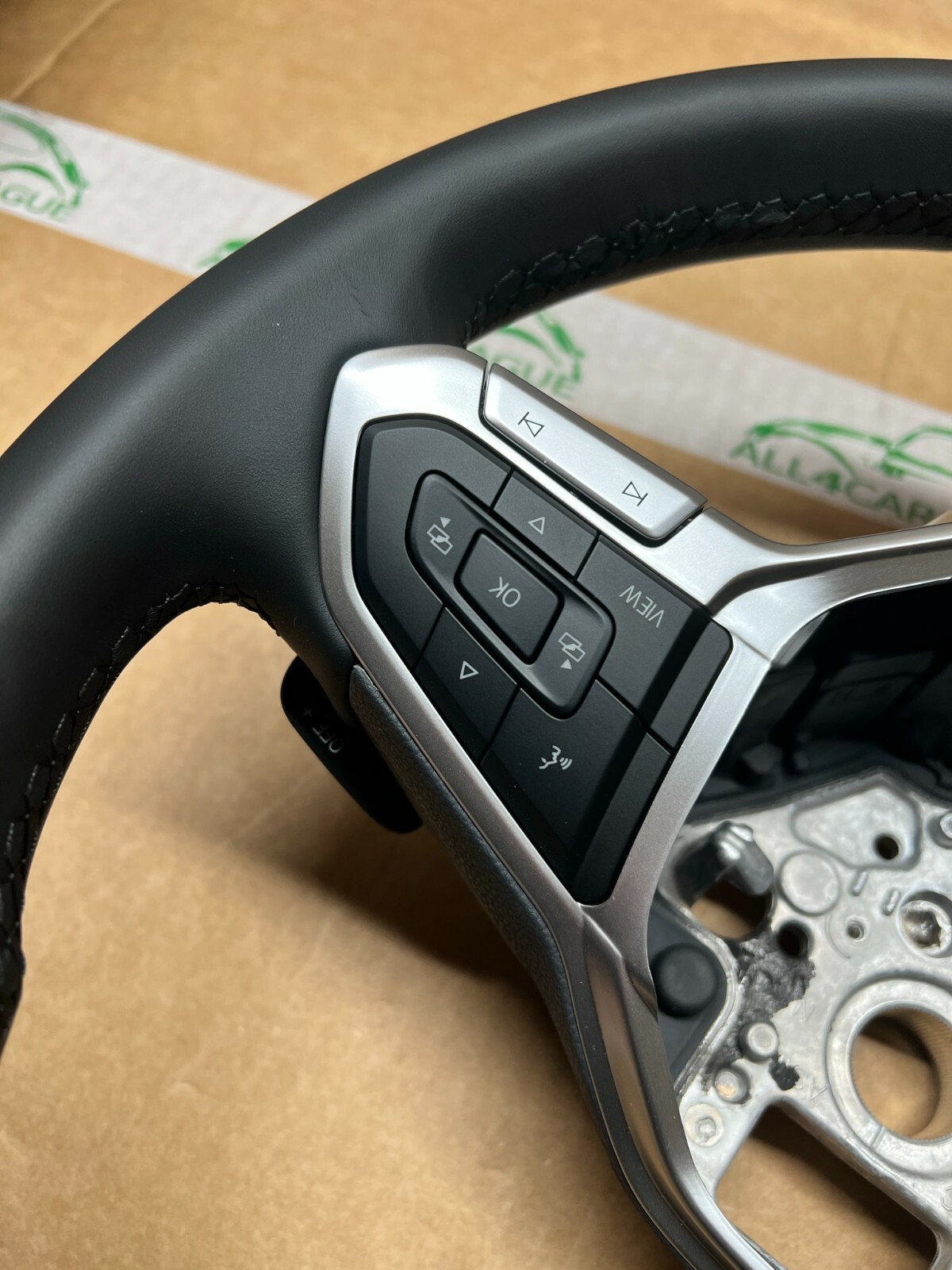 VW SPORT LENKRAD LEDER GTI MIT DSG PADDELS 2GM419089T NEU!!! - Obrázek 5
