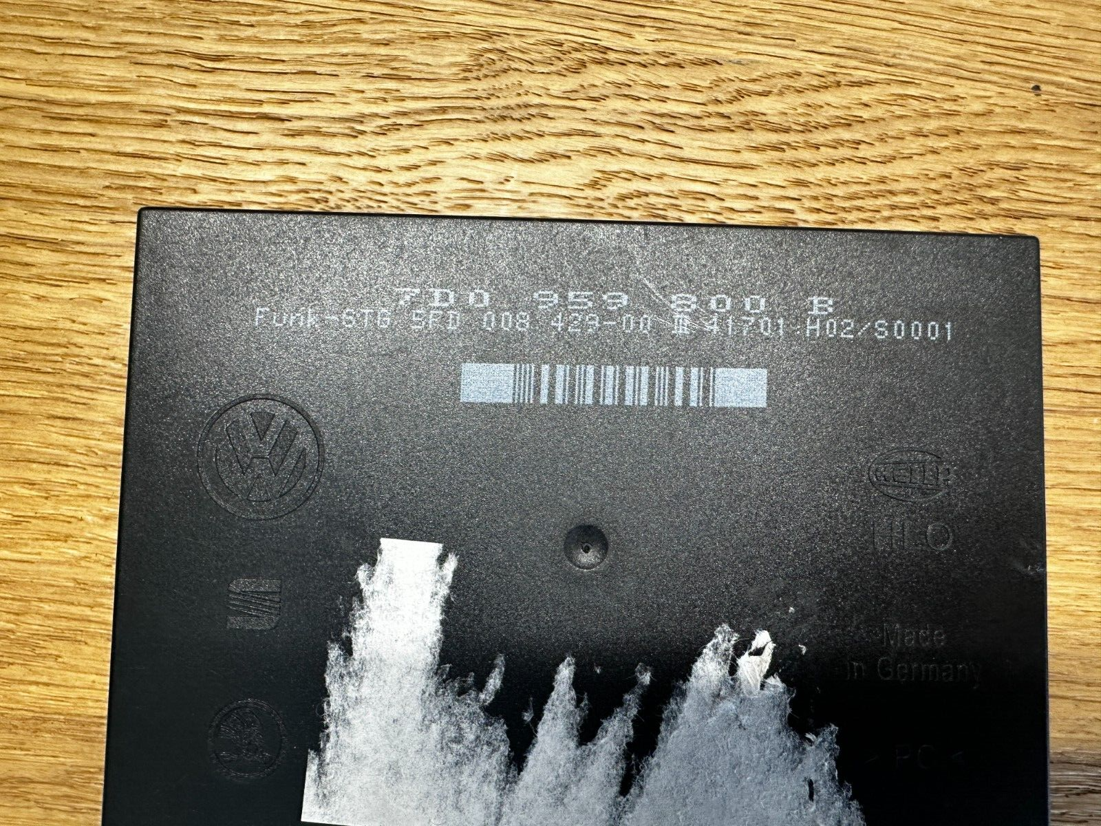 VW T4 / GOLF ZENTRAL-KOMFORTSTEUERGERÄT 7D0959800B Fast Neu dem vom Test Wagen.. - Obrázek 6