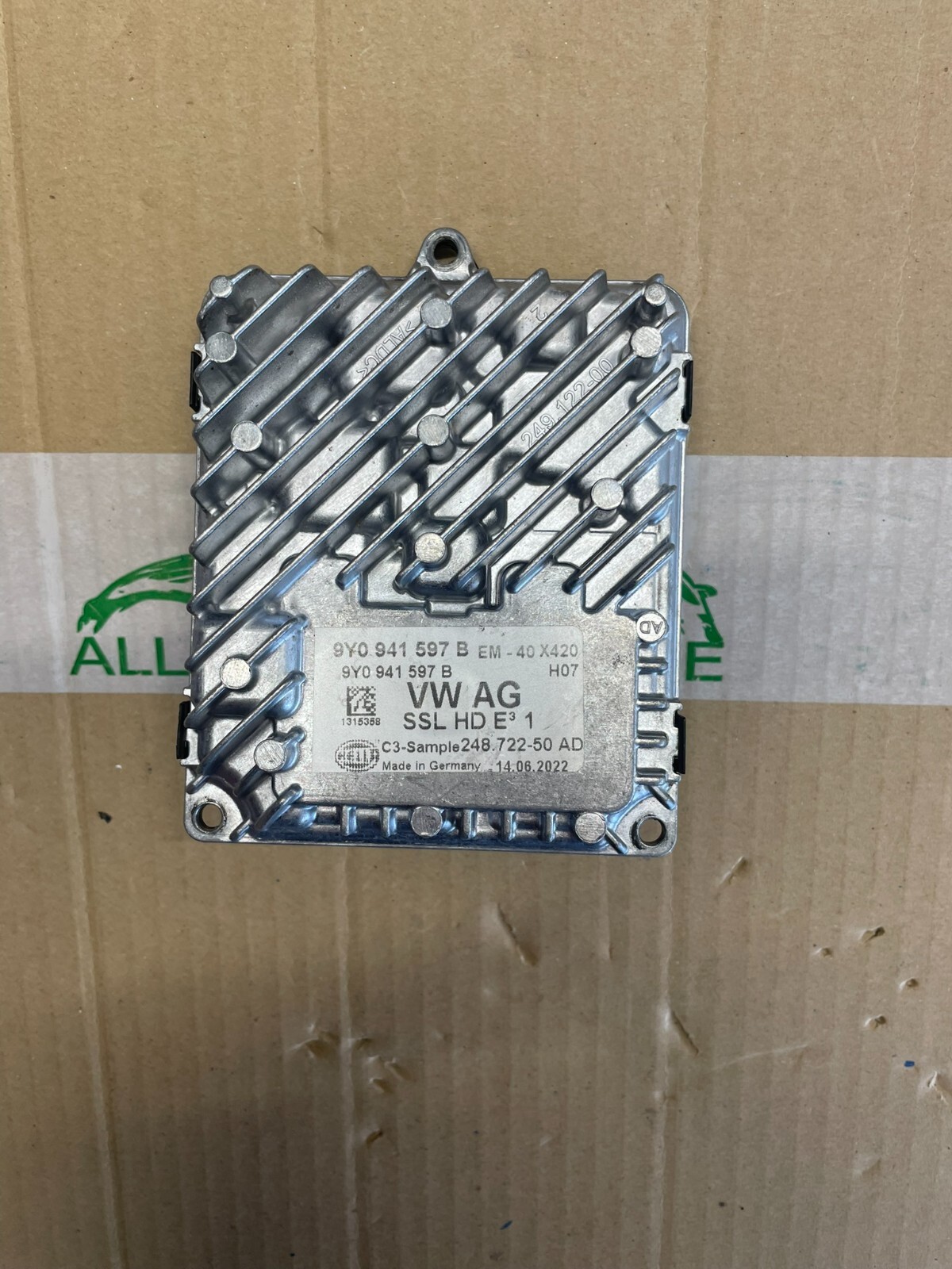 VW TIGUAN 2024 SCHEINWERFER STEUERGERÄT 9Y0941597B DEMONT VOM TEST WAGEN ORIG VW - Obrázek 7