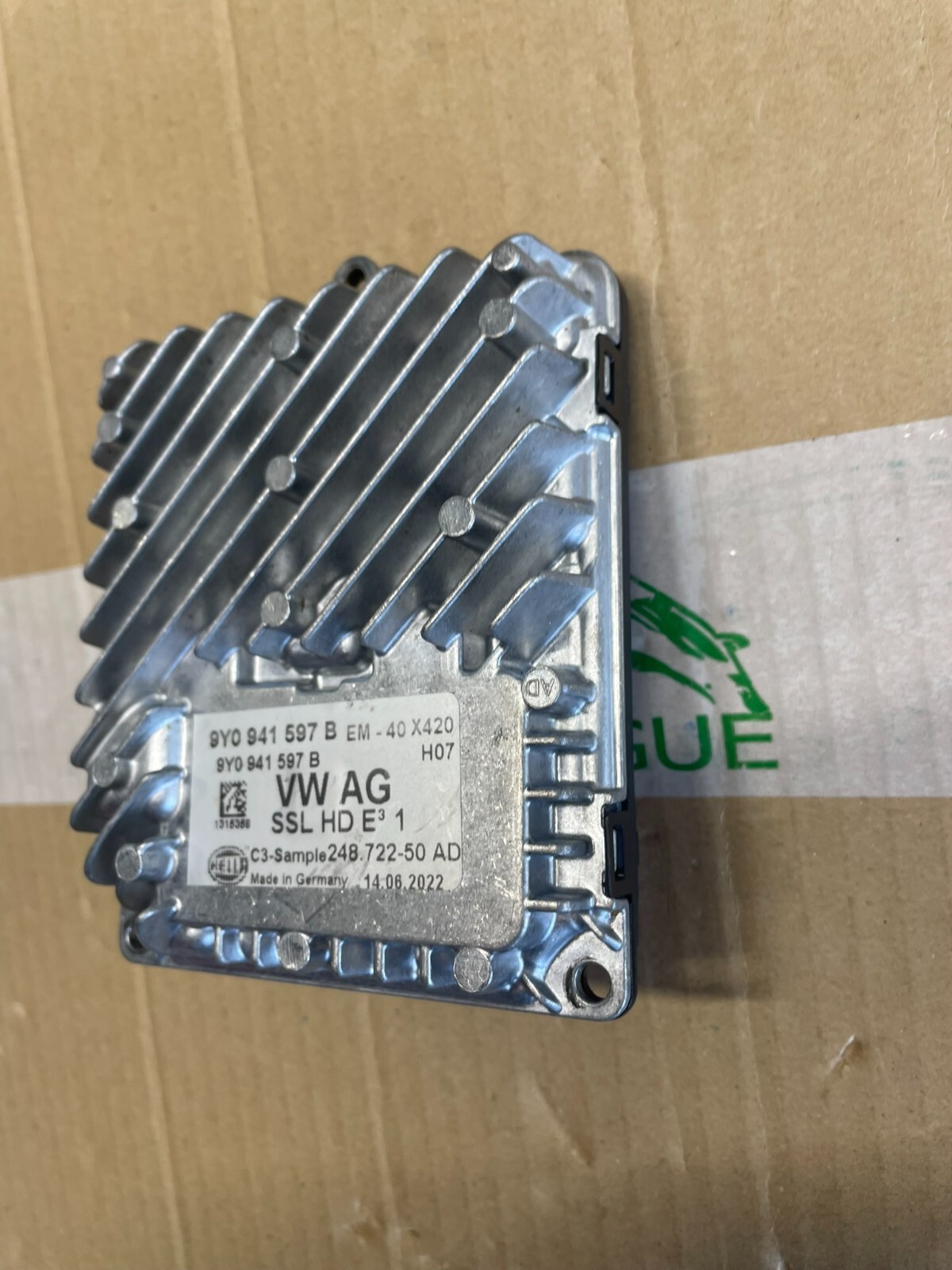 VW TIGUAN 2024 SCHEINWERFER STEUERGERÄT 9Y0941597B DEMONT VOM TEST WAGEN ORIG VW - Obrázek 10