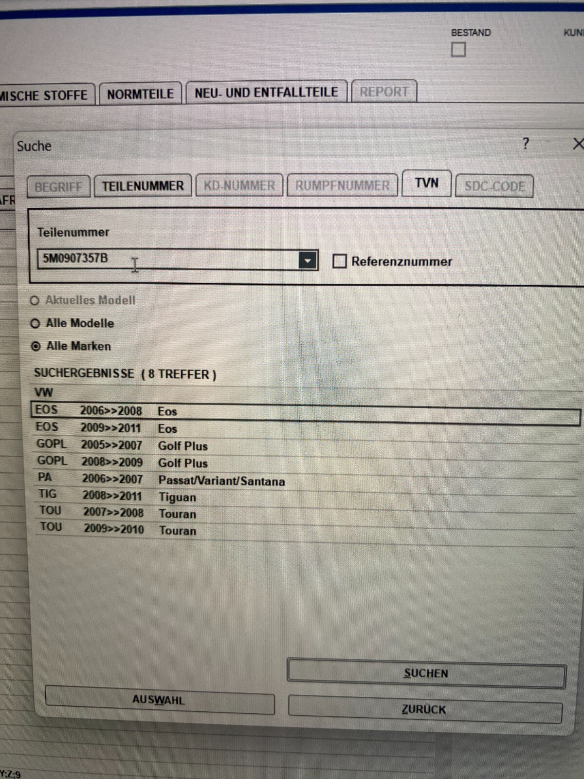 VW TIGUAN, EOS, PASSAT, TOURAN, GOLF SCHEINWERFER STEUERGERÄT 5M0907357B ORIG. - Obrázek 10