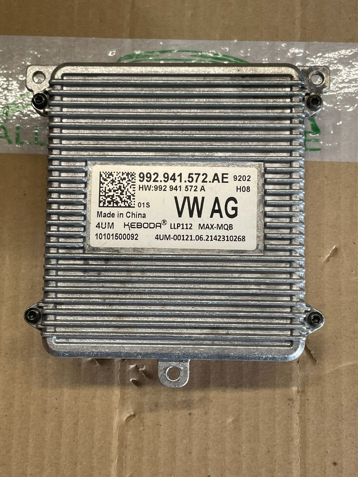 VW TIGUAN ID3 ID4 ID5 TRANSPORTER SCHEINWERFER STEUERGERÄT 992941572AE VW TEIL