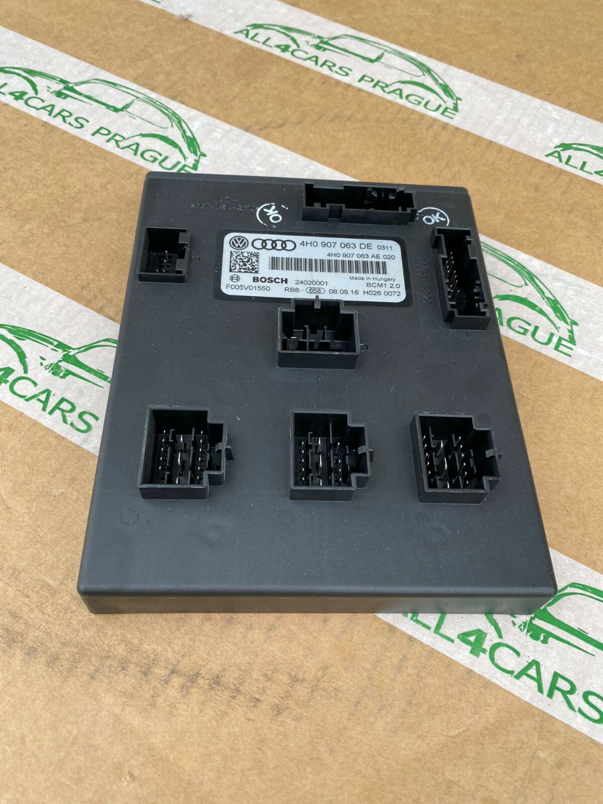 VW TOUAREG 7P ZENTRALVERRIEGELUNG STEUERGERÄT 4H0907063DD ORIGINAL NEU!! - Obrázek 4