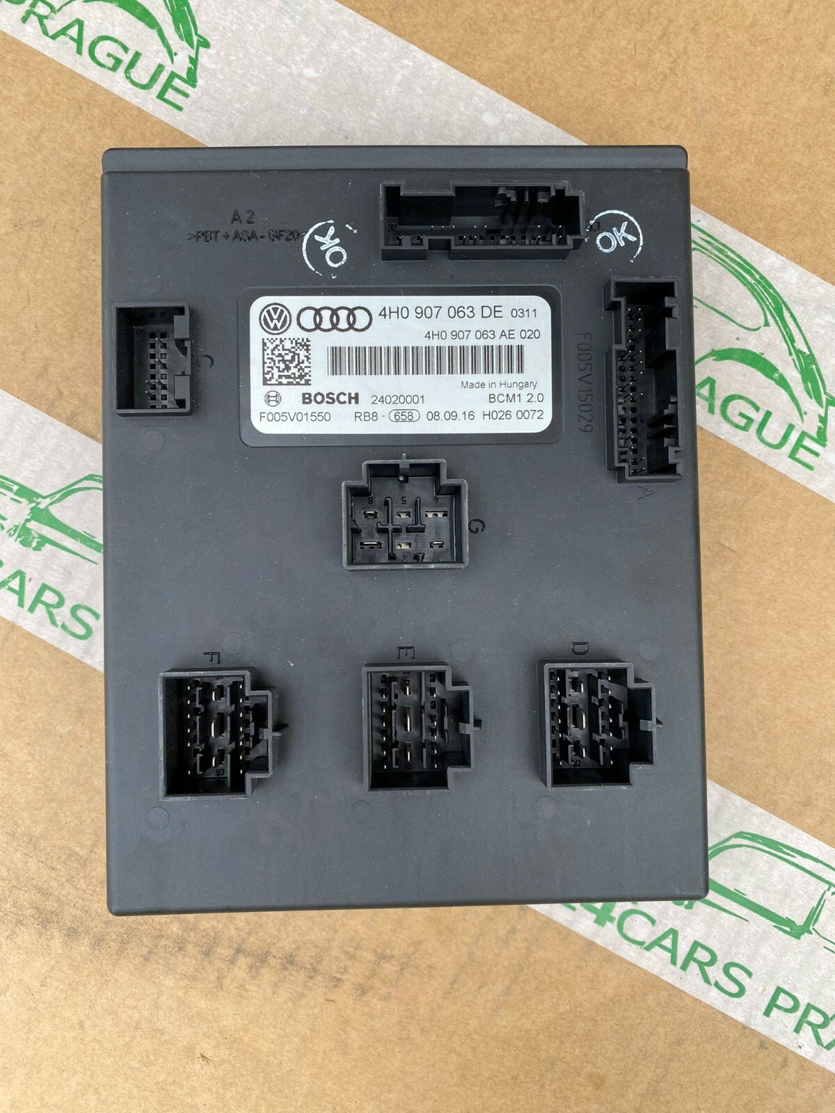 VW TOUAREG 7P ZENTRALVERRIEGELUNG STEUERGERÄT 4H0907063DD ORIGINAL NEU!! - Obrázek 5