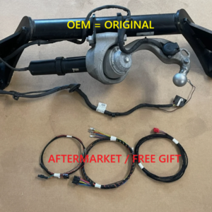 VW TOUAREG CR7 Anhängerkupplung Elektrisch Schwenkbar 760803881E 760803881G Orig