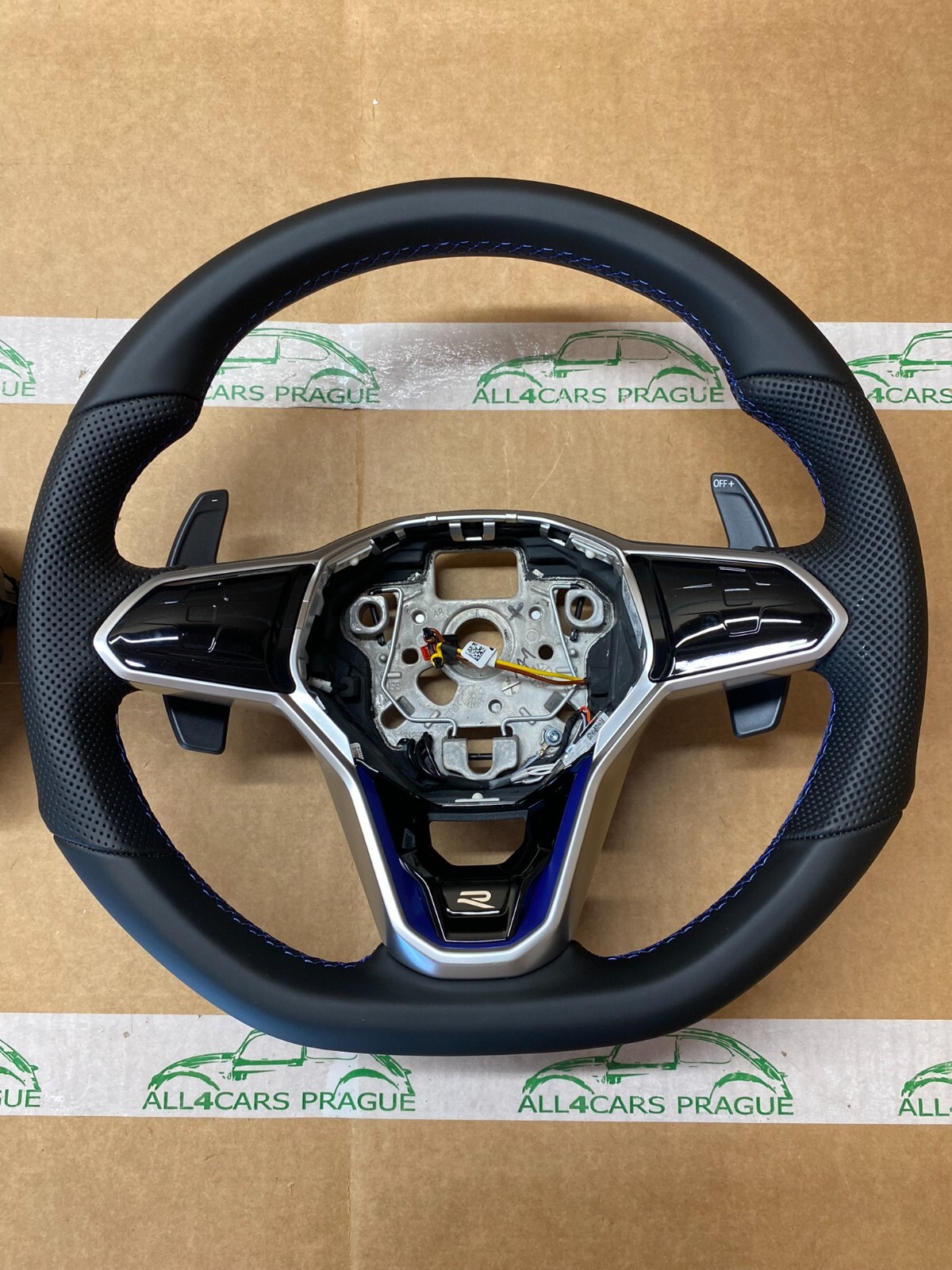 VW TOUAREG MULTIFUNKTIONSLENKRAD LENKRAD LEDERLENKRAD 760419089AA ORIG.NEU!! - Obrázek 3