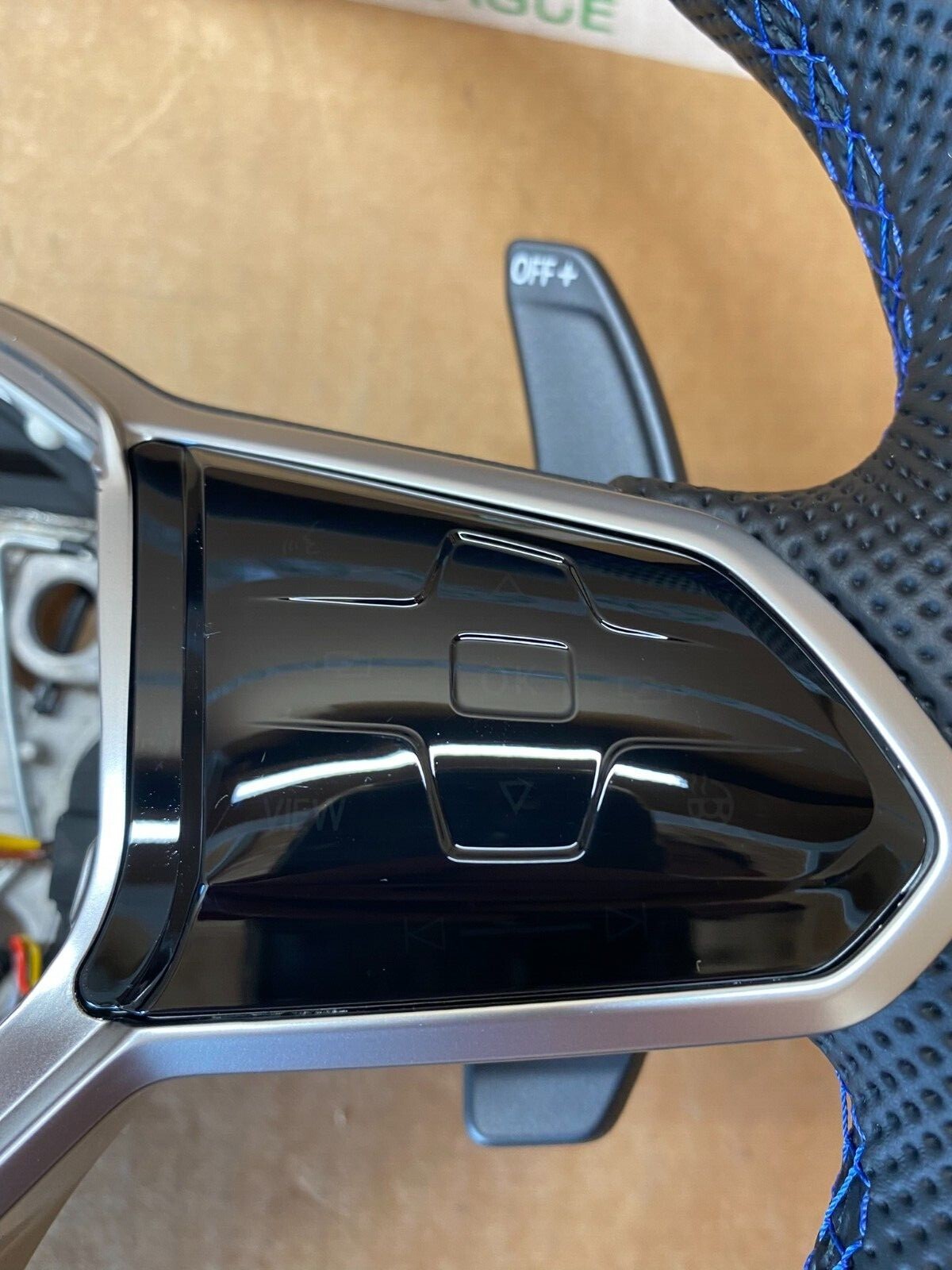 VW TOUAREG MULTIFUNKTIONSLENKRAD LENKRAD LEDERLENKRAD 760419089AA ORIG.NEU!! - Obrázek 7