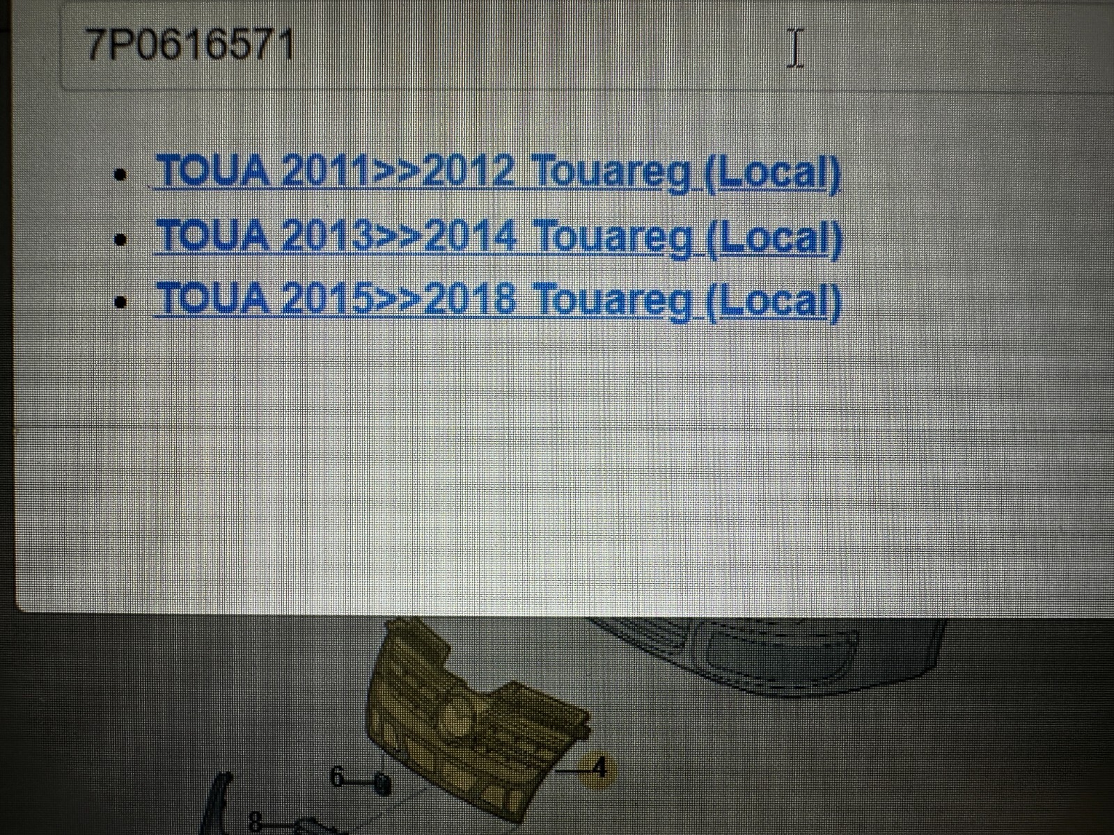 VW TOUAREG NIVEAUSENSOR MIT GESTÄNGE 7P0616571 Fast Neu demont v Test Wagen ORIG - Obrázek 4