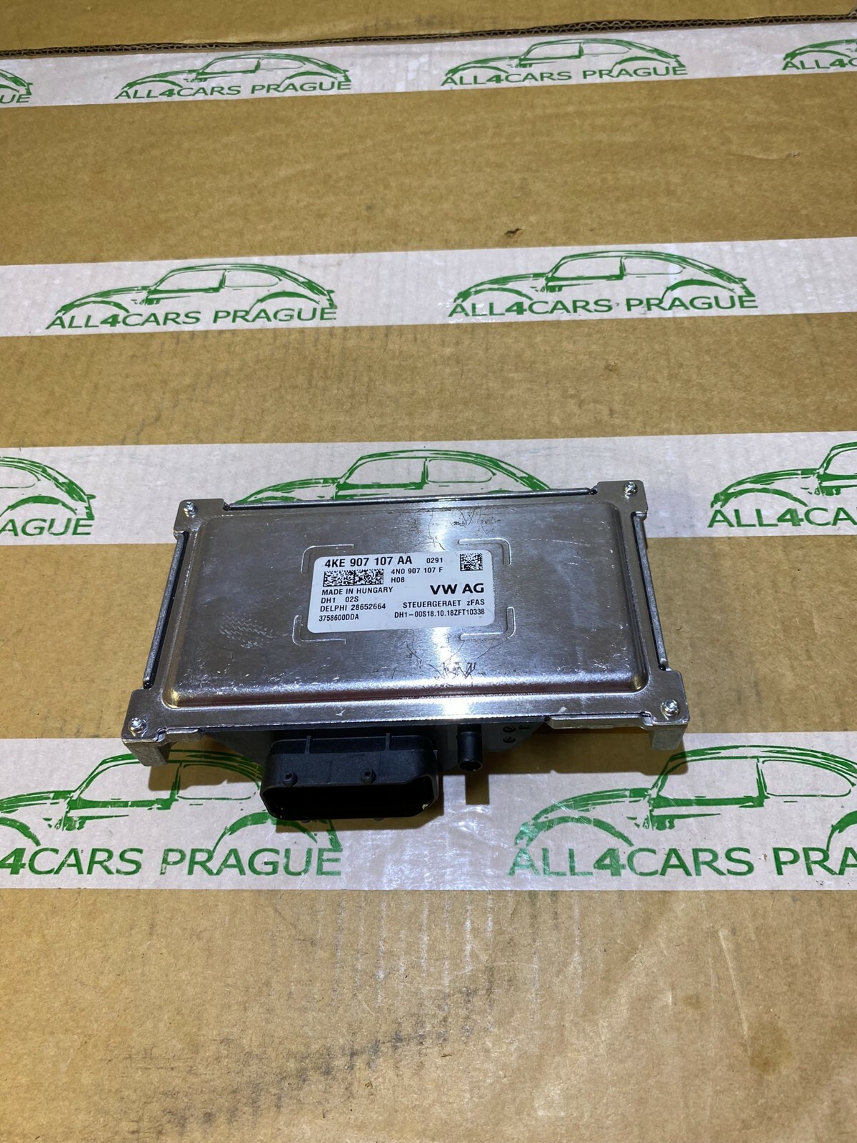 VW TOUAREG STEUERGERÄT ZFAS FAHRERASSISTENZSYSTEME 4KE907107AA ORIG - Obrázek 3