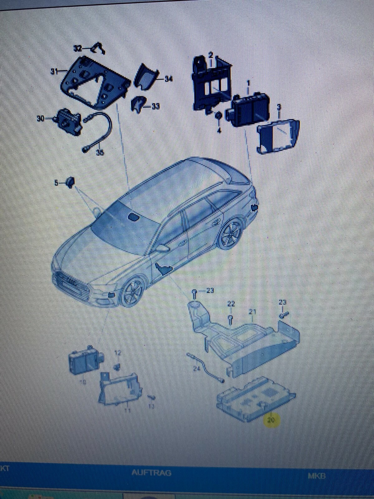 VW TOUAREG STEUERGERÄT ZFAS FAHRERASSISTENZSYSTEME 4KE907107AA ORIG - Obrázek 10