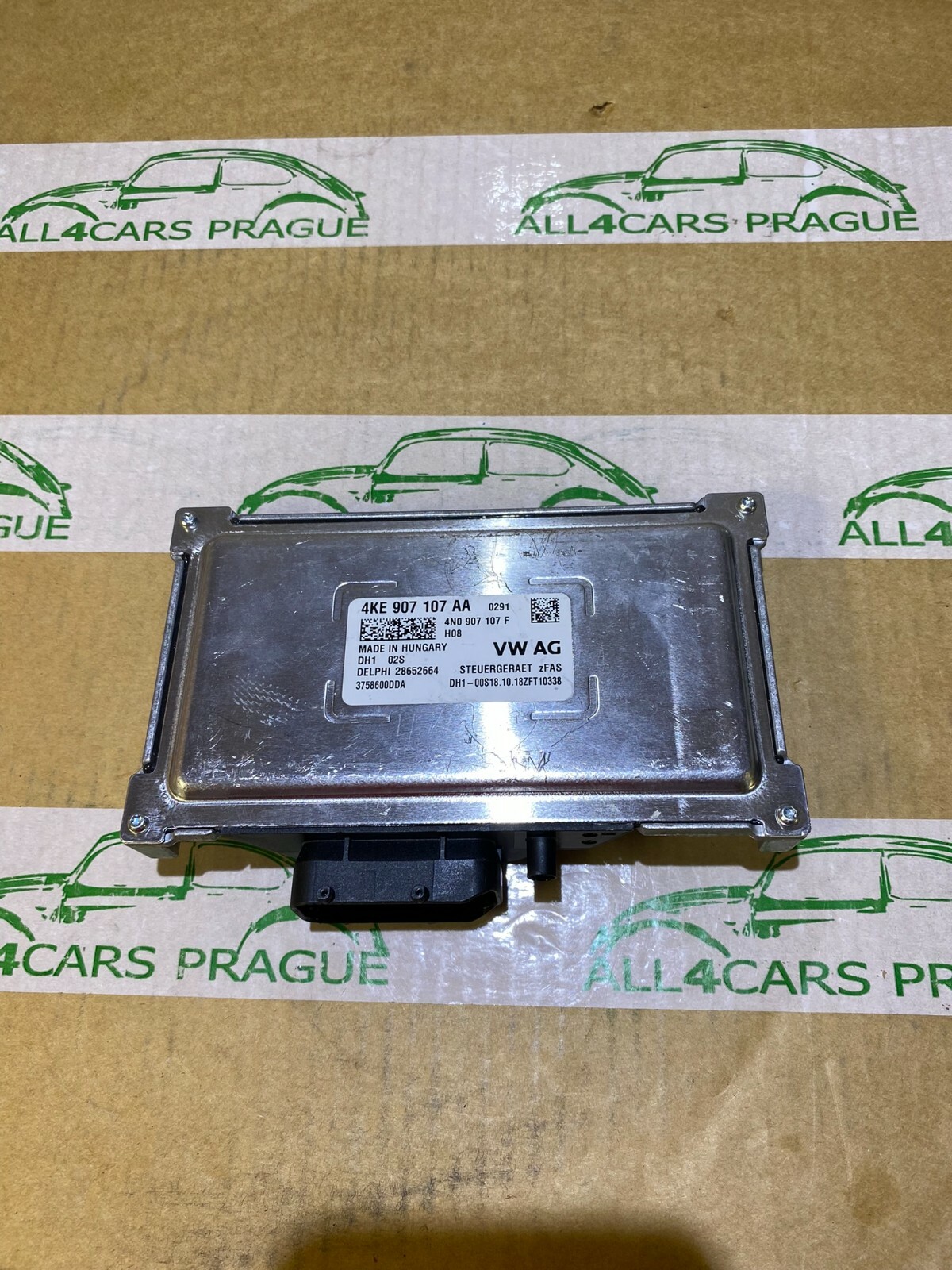 VW TOUAREG STEUERGERÄT ZFAS FAHRERASSISTENZSYSTEME 4KE907107AA ORIG