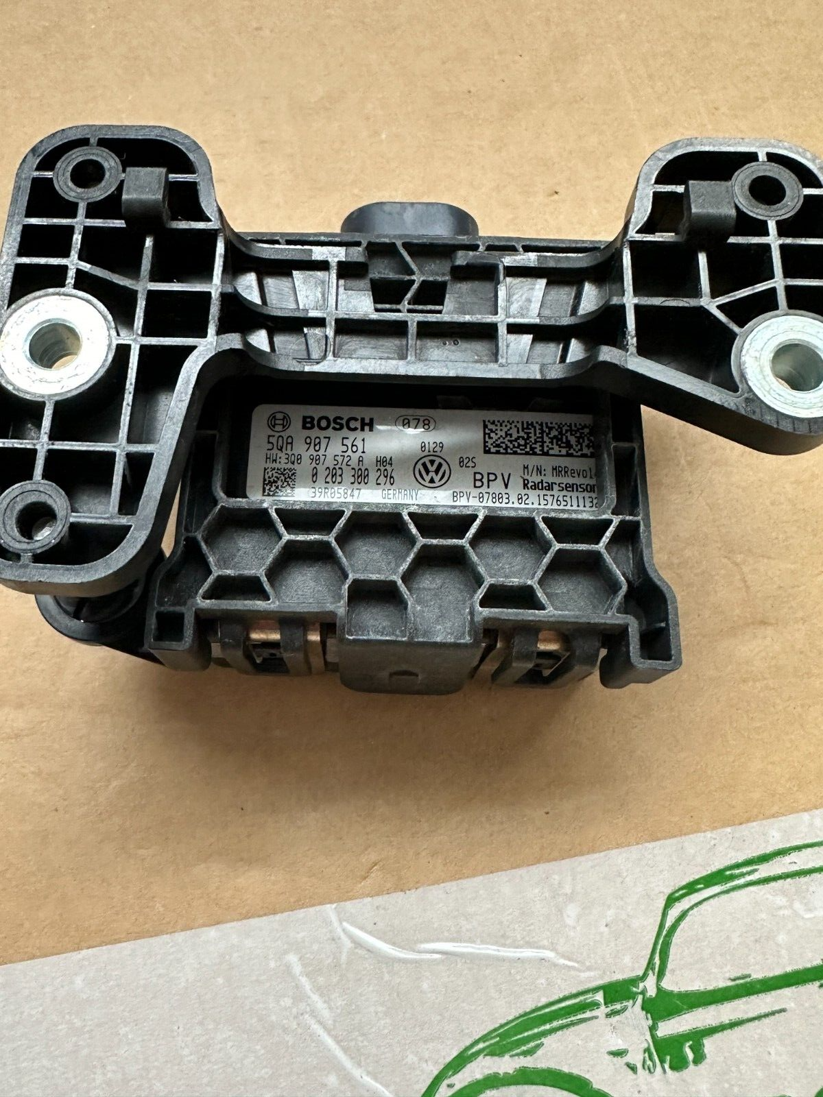 VW TOURAN 5T ACC RADAR STEUERGERÄT DISTRONIC RADARSENSOR 5QA907561 Fast Neu Test - Obrázek 16