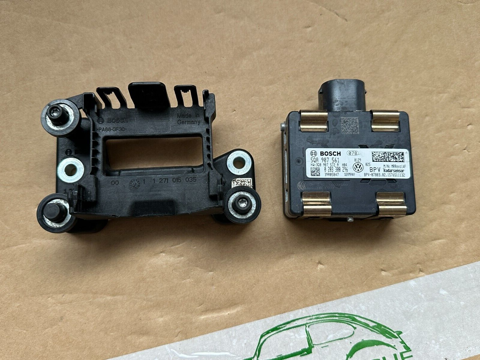 VW TOURAN 5T ACC RADAR STEUERGERÄT DISTRONIC RADARSENSOR 5QA907561 Fast Neu Test - Obrázek 4