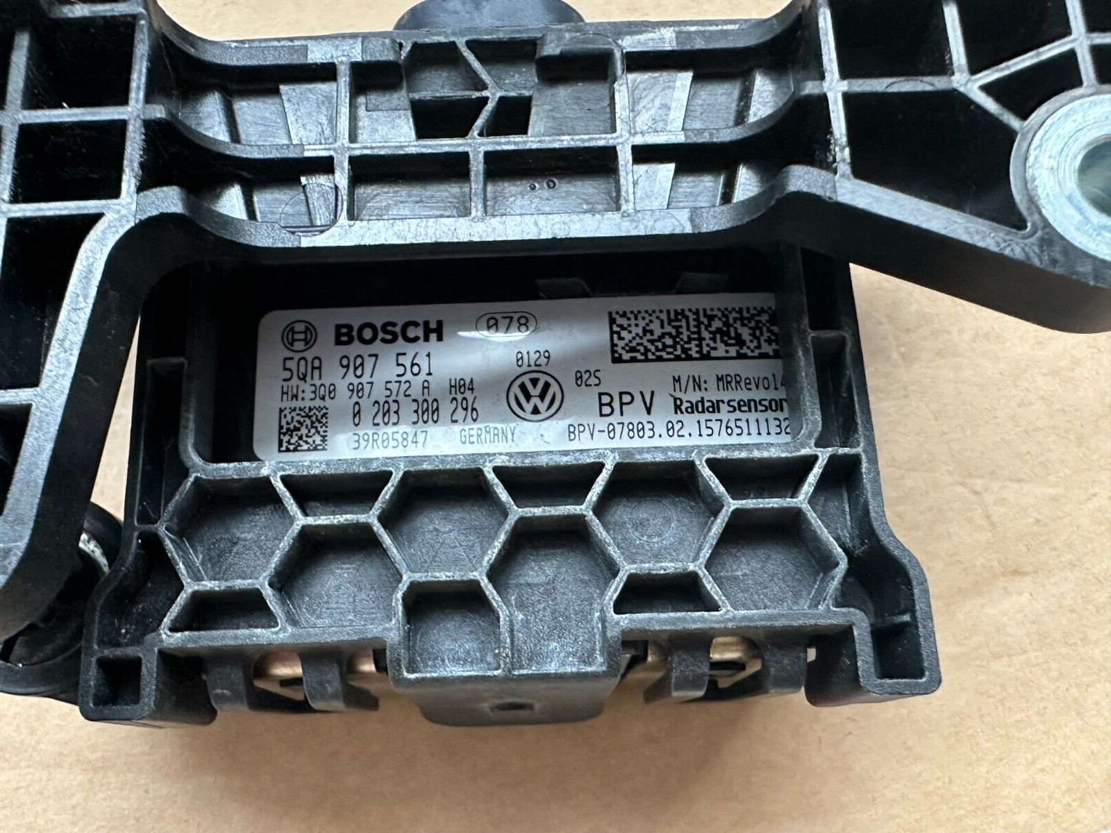 VW TOURAN 5T ACC RADAR STEUERGERÄT DISTRONIC RADARSENSOR 5QA907561 Fast Neu Test - Obrázek 5