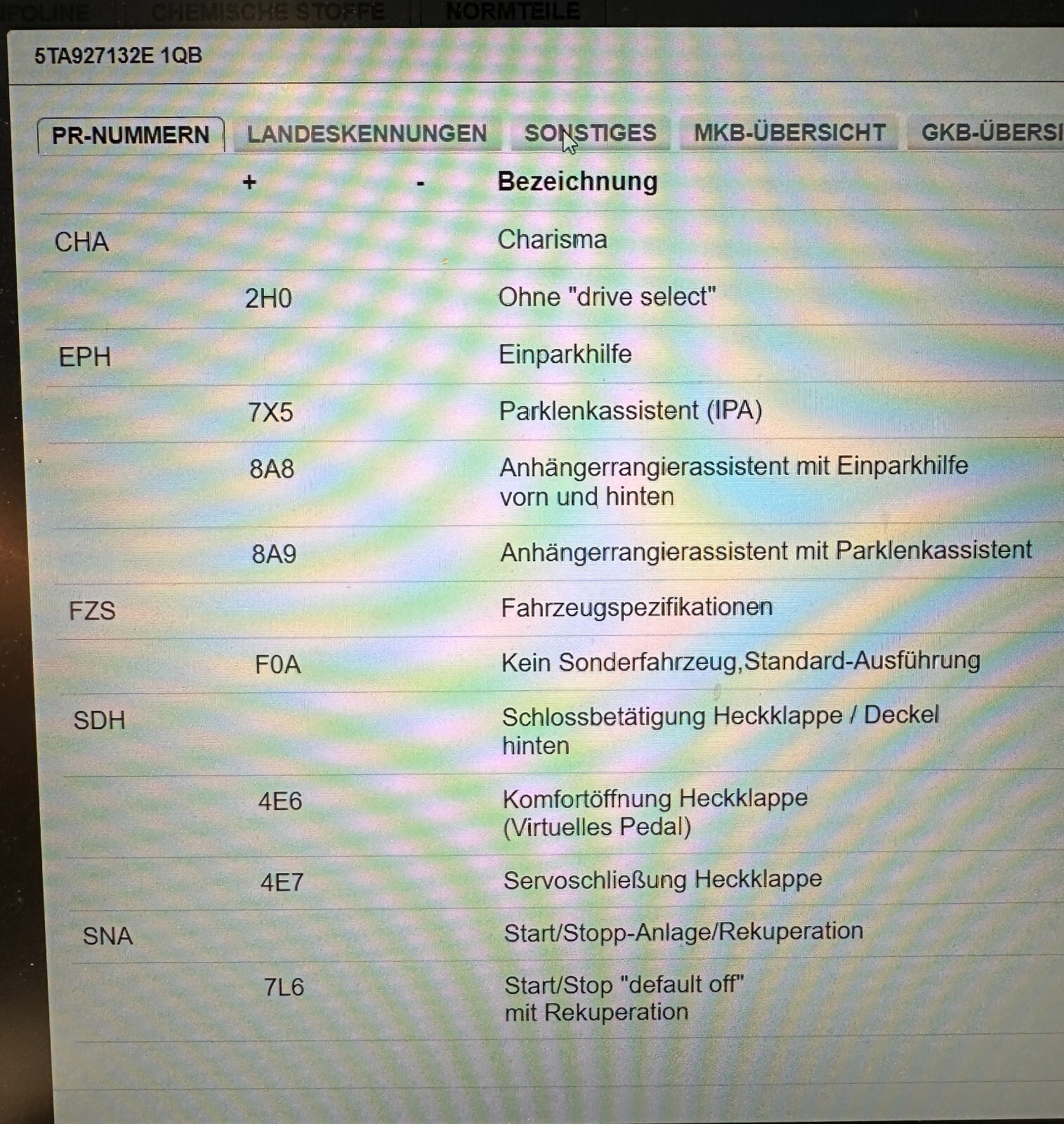 VW TOURAN TASTERMODUL MEHRFACHSCHALTER 5TA927132E FAST NEU DEMONT VOM TEST WAGEN - Obrázek 7