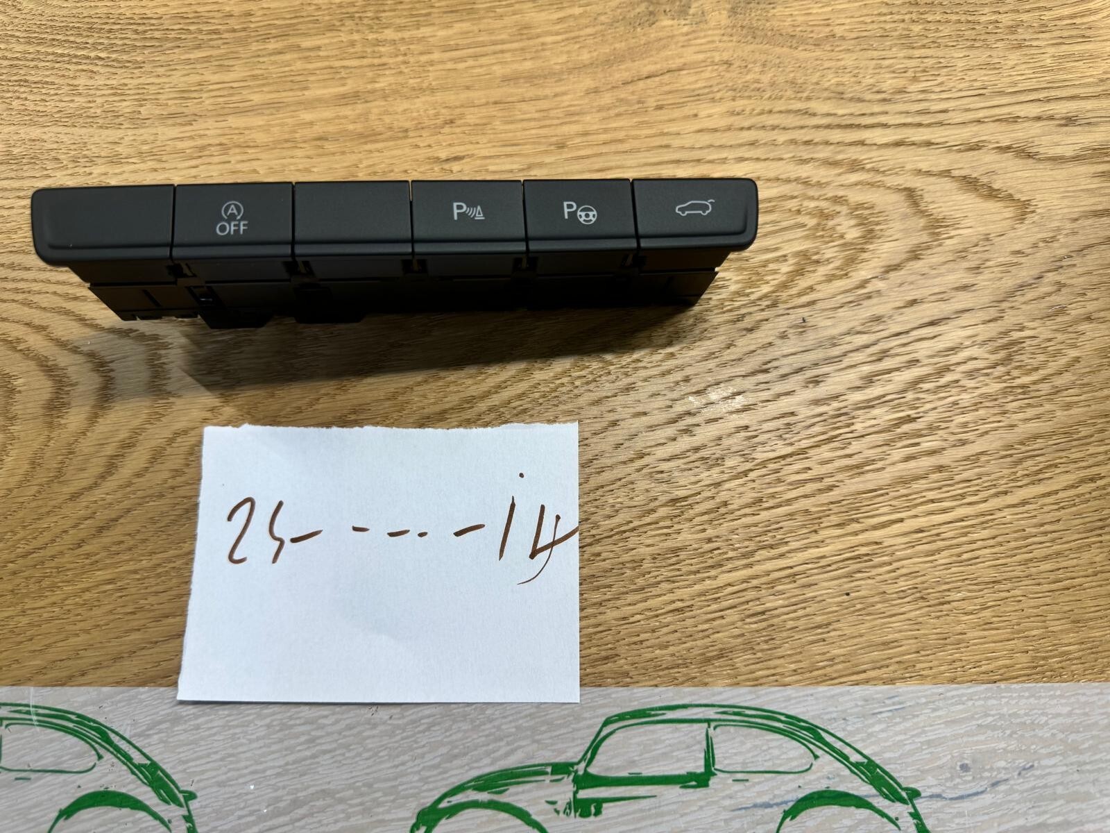 VW TOURAN TASTERMODUL MEHRFACHSCHALTER 5TA927132E FAST NEU DEMONT VOM TEST WAGEN - Obrázek 9