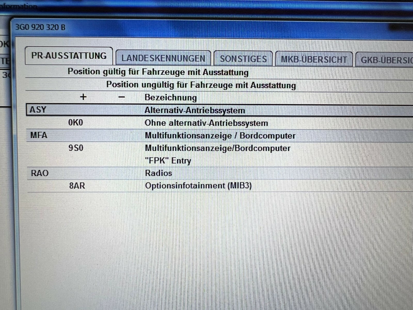 VW TOURAN VIRTUAL COCKPIT TACHOMETER FPK 3G0920320B 0 KM - ORIG. VW TEIL NEU !!! - Obrázek 7