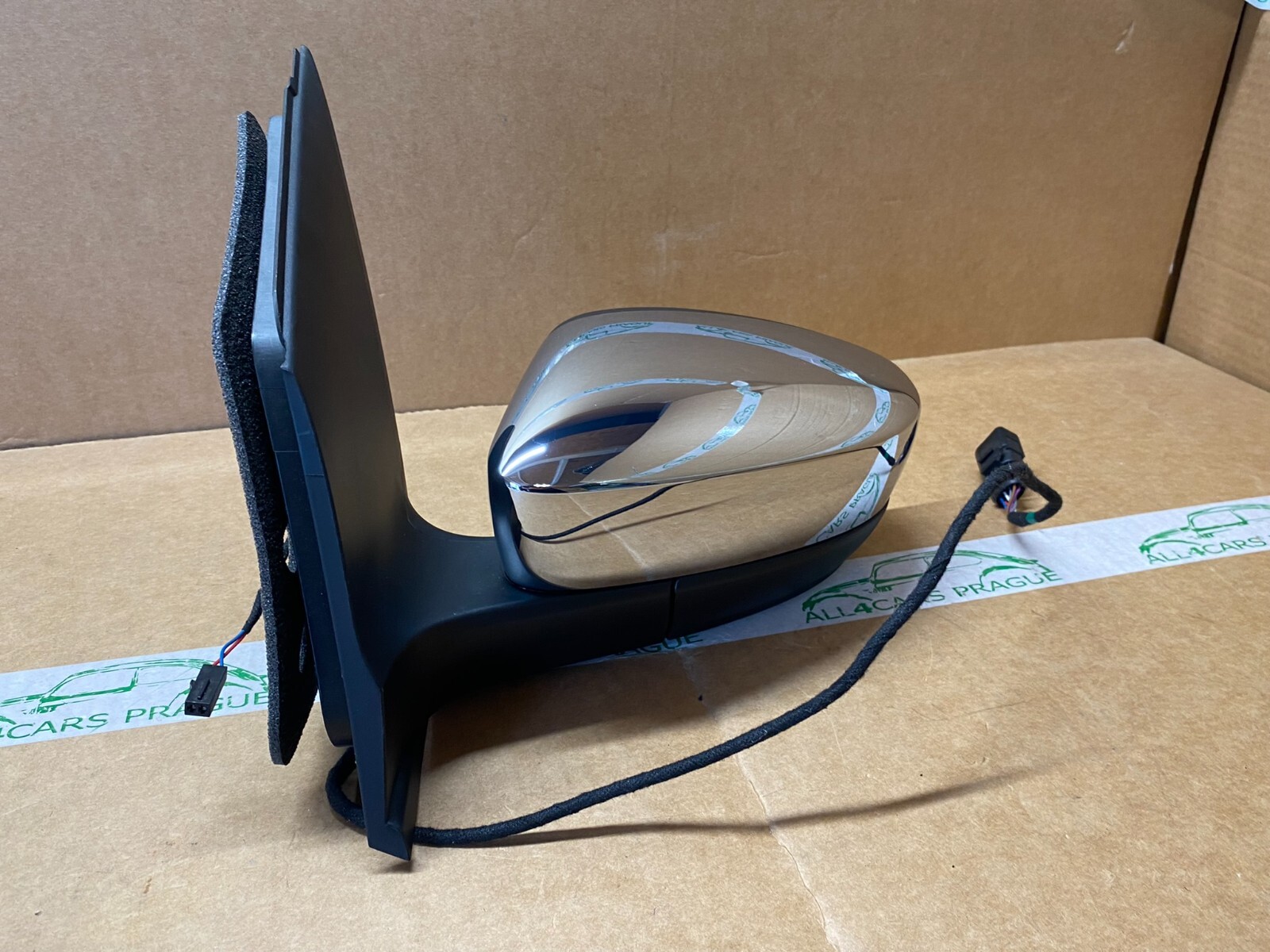 VW UP ŠKODA CITIGO AUßENSPIEGEL LINKS ELEKTRISCH 1S1857501BG CHROM ORIG.FAST NEU - Obrázek 3