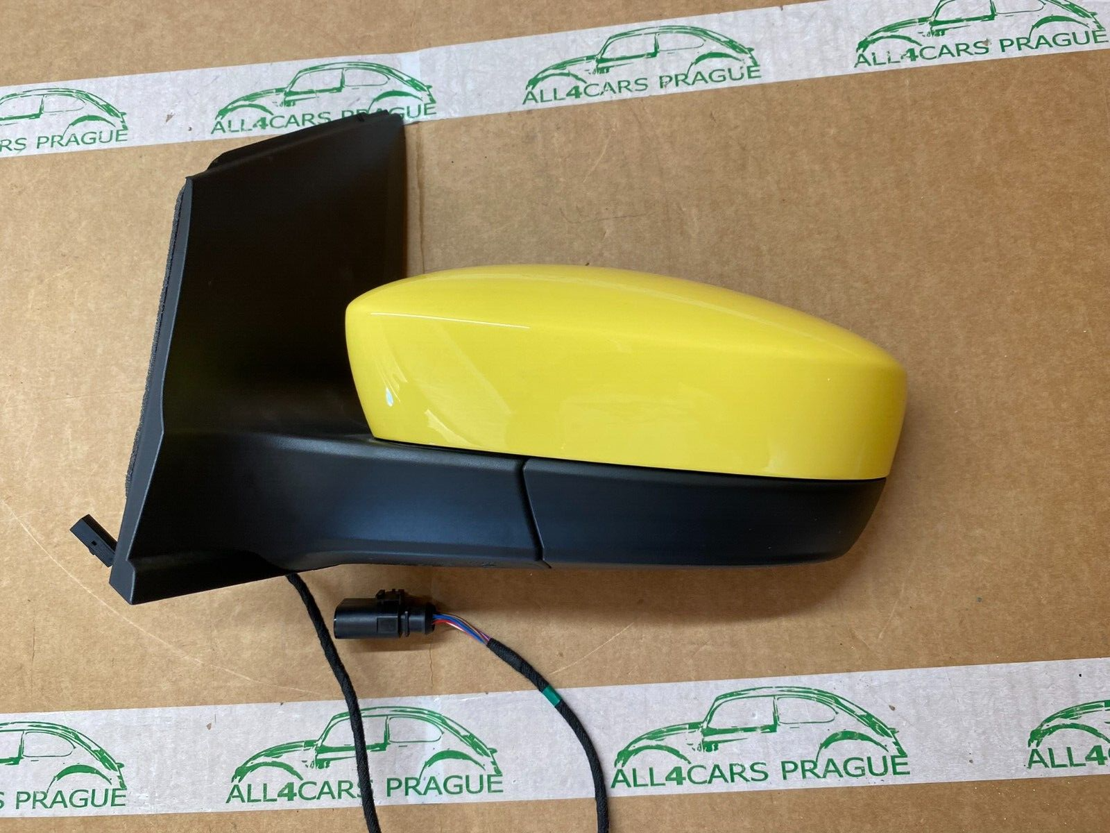 VW UP SKODA CITYGO AUßENSPIEGEL LINKS ELEKTRISCH 1S1857501BG GELB ORIG.FAST NEU - Obrázek 7