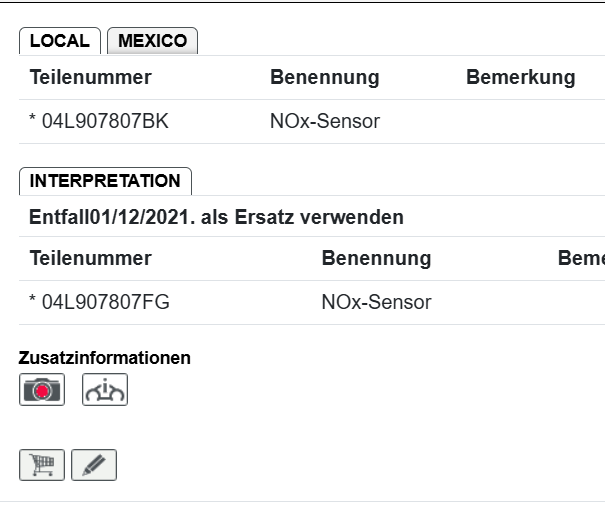 04L907805BK VW AUDI SKODA SEAT NOX SENSOR 04L907805BK NOX SENZOR VW ORIG.NEU !! - Obrázek 9