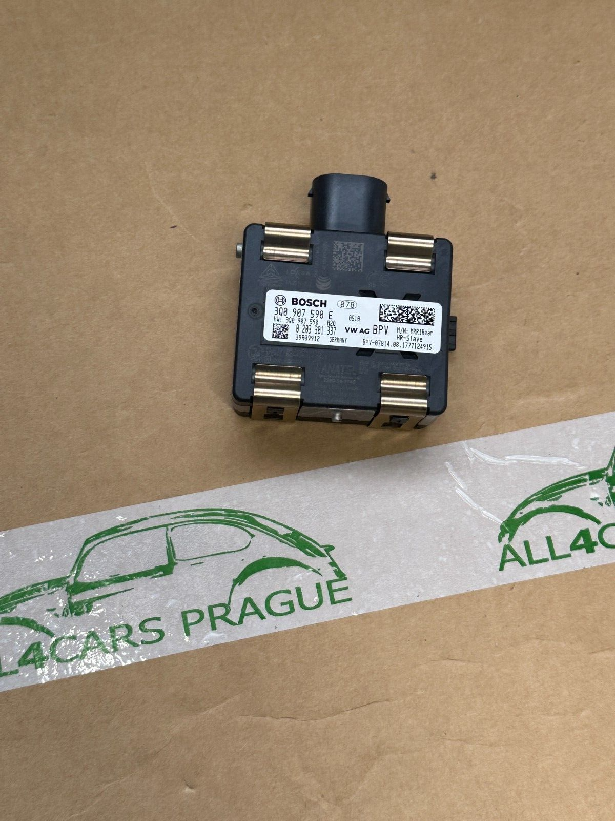3Q0907590E VW AUDI SPURWECHSELASSISTENT RADAR GERÄT 3Q0907590E FAST NEU TEST CAR - Obrázek 7