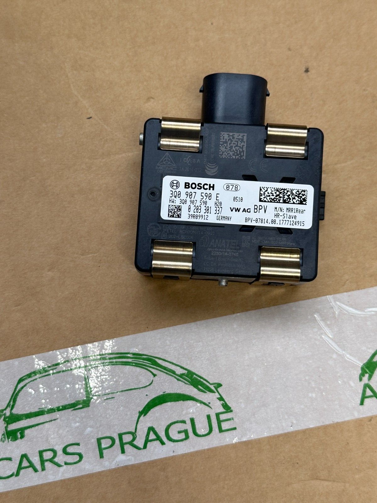 3Q0907590E VW AUDI SPURWECHSELASSISTENT RADAR GERÄT 3Q0907590E FAST NEU TEST CAR - Obrázek 8