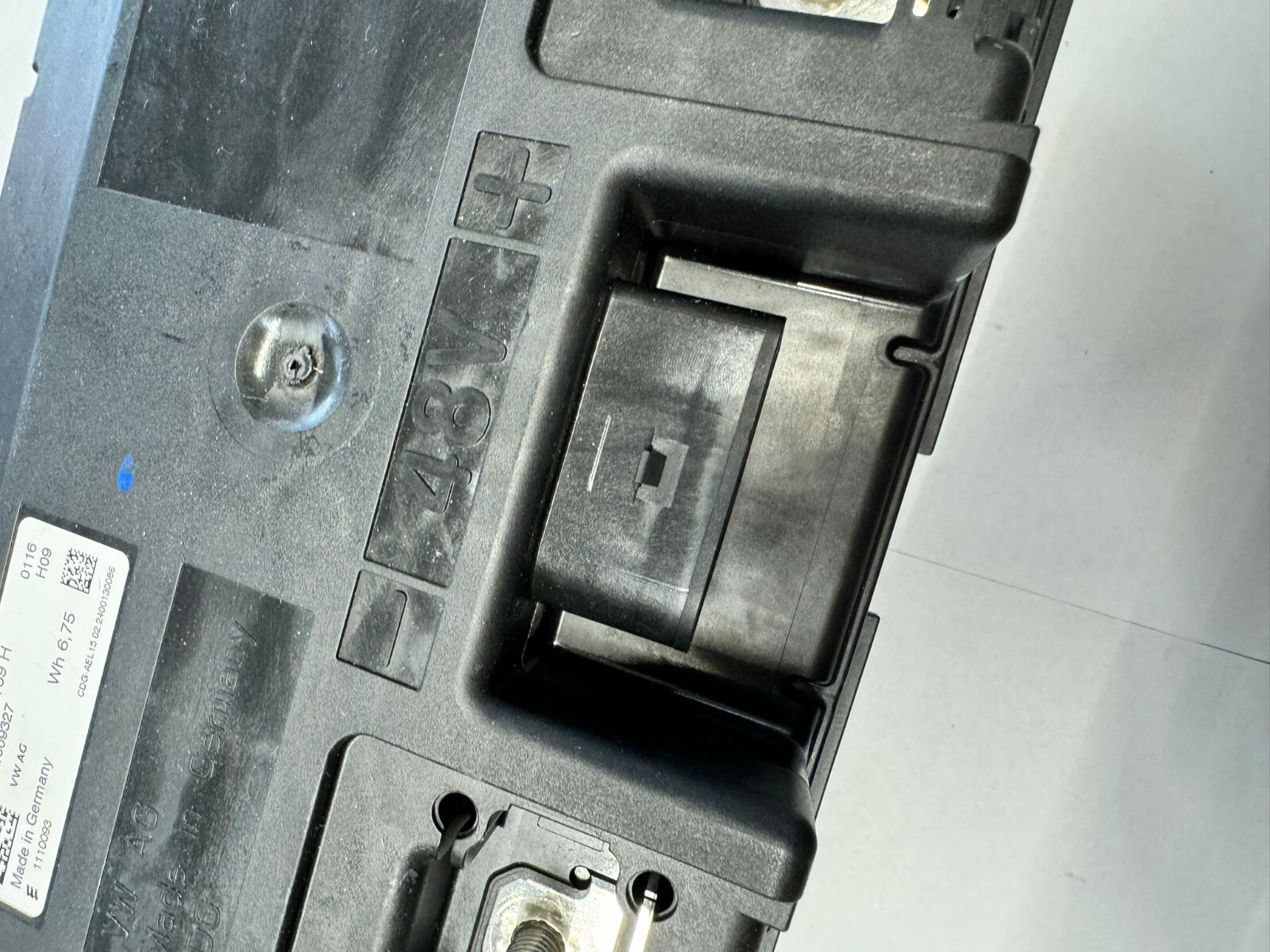 4M0915169H VW TOUAREG SPEICHERKONDENSATOR FUR 48 VOLT BATERIE BORDNETZ ORI.NEU - Obrázek 13