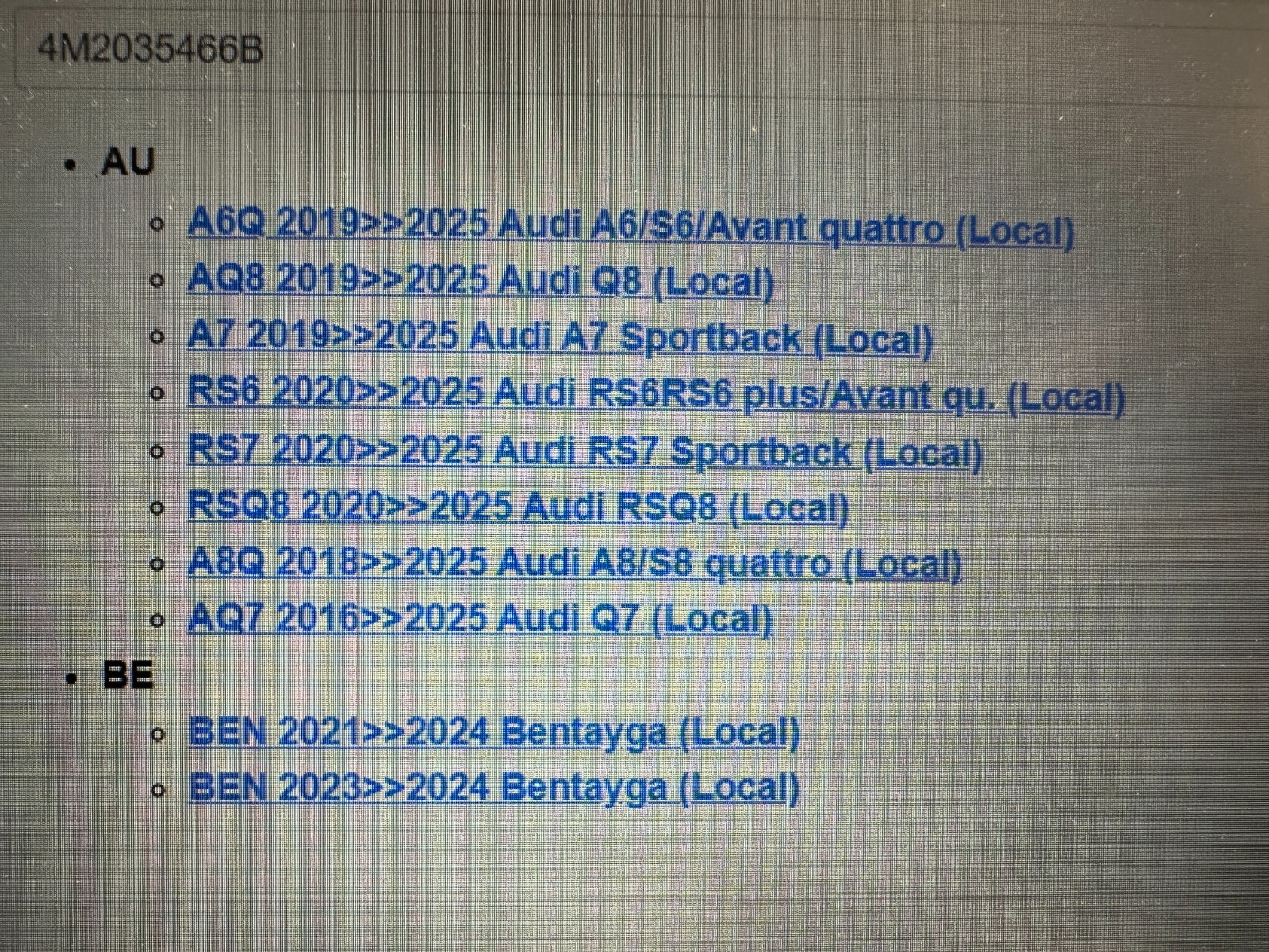 4M2035466B AUDI - BENTLEY AUDIO VERSTÄRKER SOUND AMPLIFIER 4M2035466B ORIG.NEU! - Obrázek 11