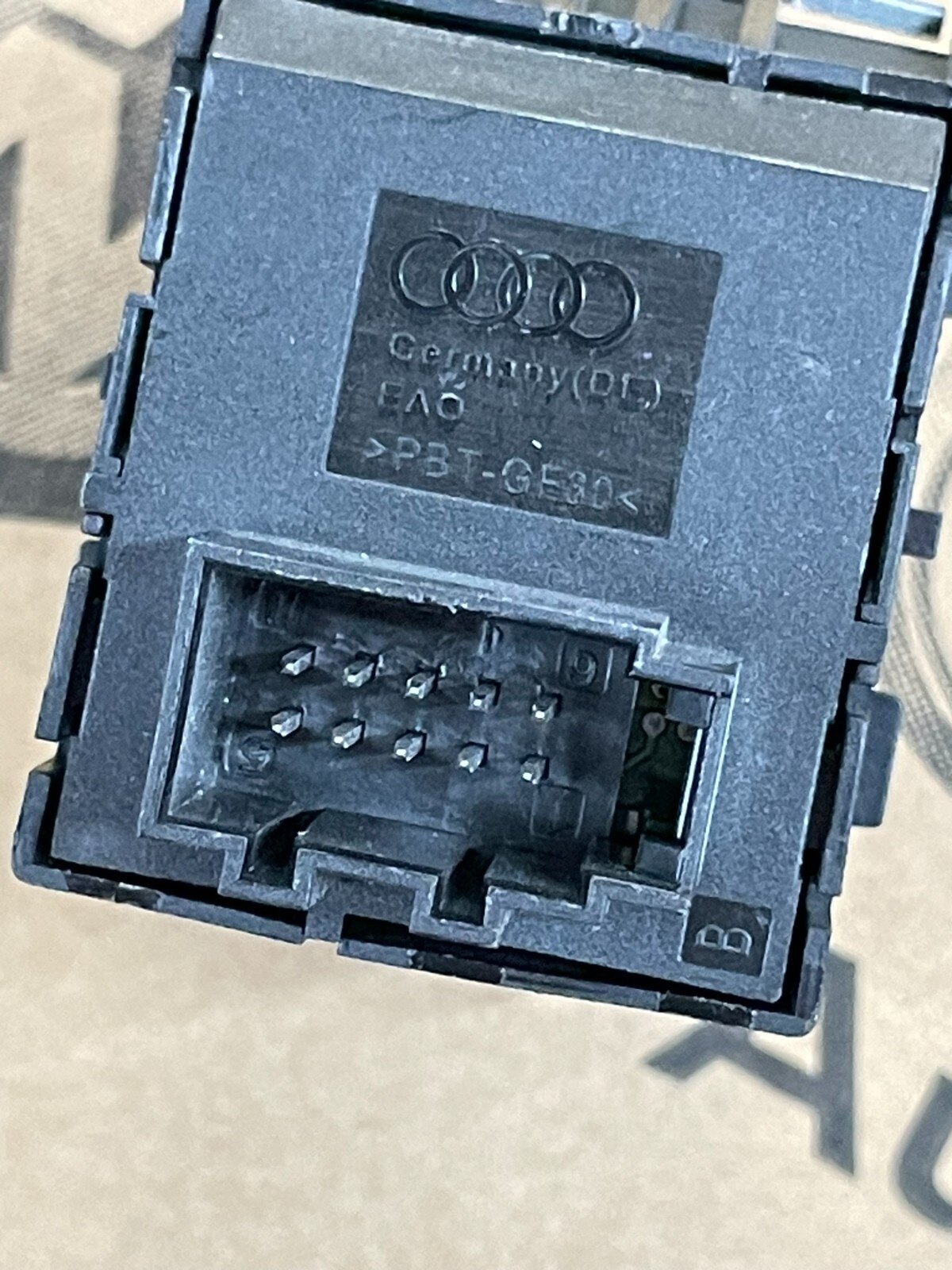 4M2927225A AUDI A4 A5 RS5 Q7 HAND BREMS KNOPF RHD 4M2927225A ORIG.NEU ! - Obrázek 4