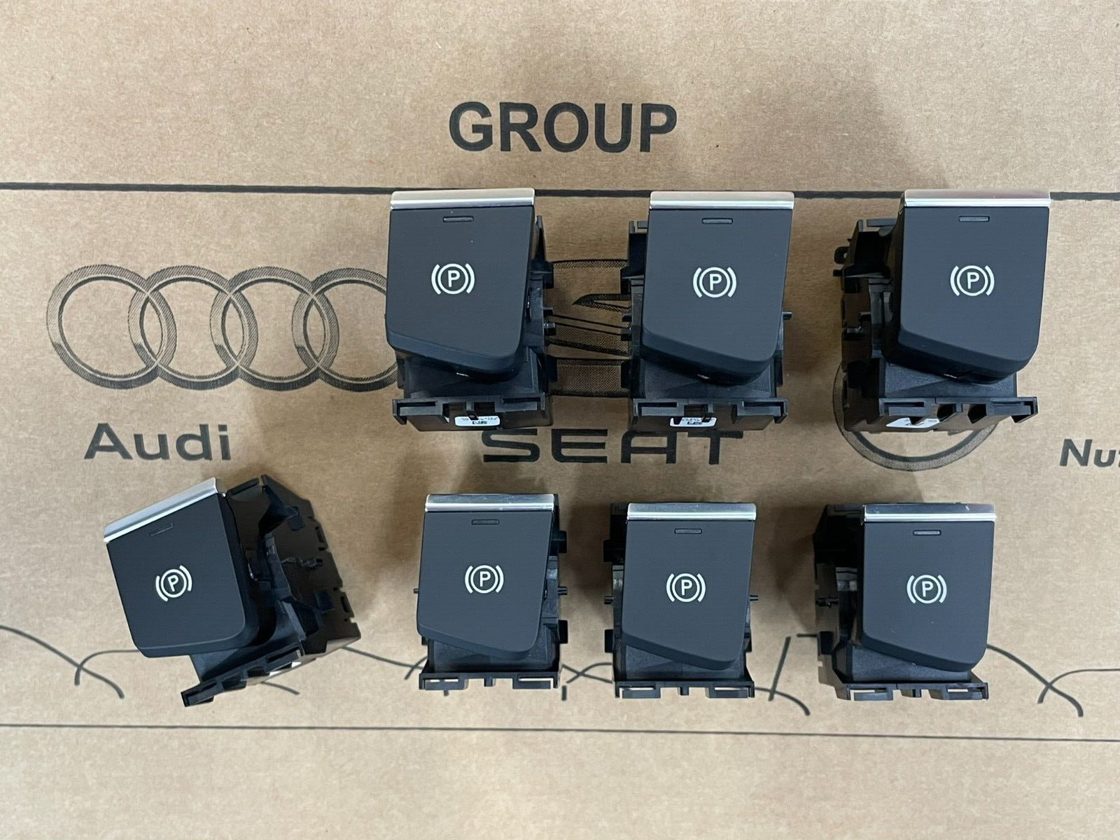 4M2927225A AUDI A4 A5 RS5 Q7 HAND BREMS KNOPF RHD 4M2927225A ORIG.NEU ! - Obrázek 10