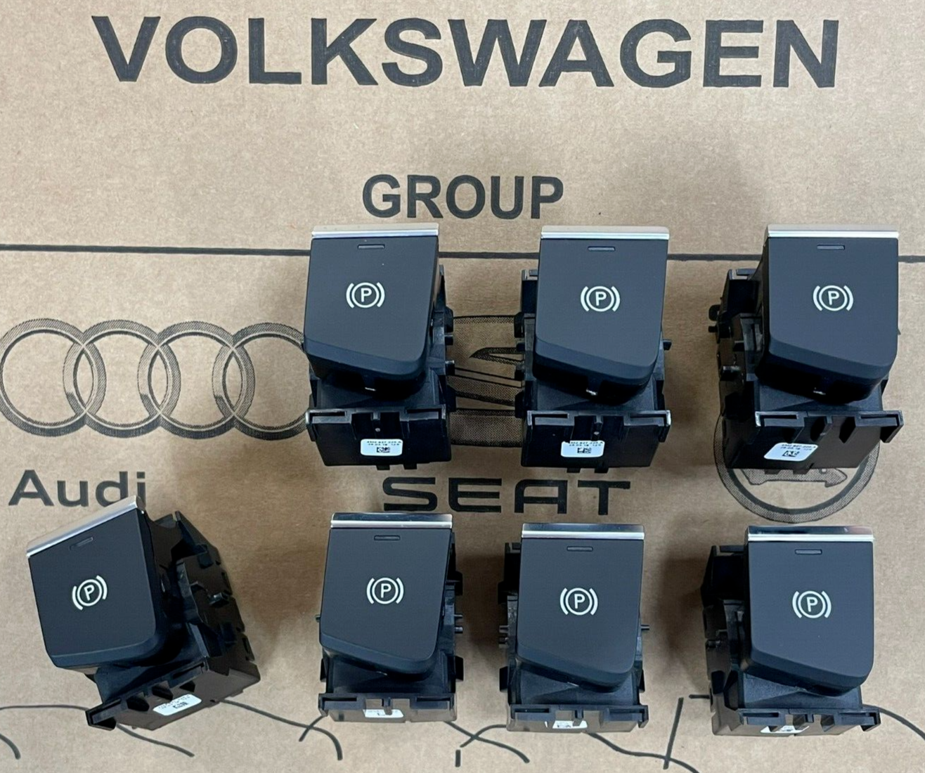 4M2927225A AUDI A4 A5 RS5 Q7 HAND BREMS KNOPF RHD 4M2927225A ORIG.NEU !