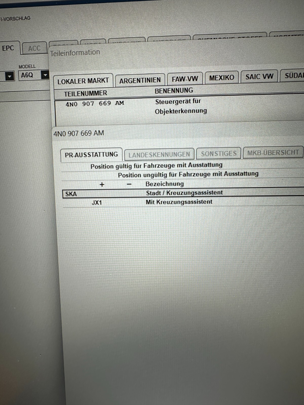 4N0907669AM AUDI RADARSENSOR SPURWECHSLERASSISTENT VORN L/R 4N0907669AM ORIG NEU - Obrázek 19