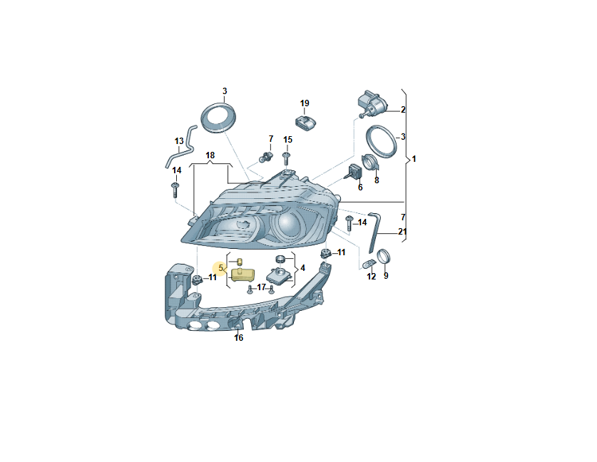 7L6941329B VW AUDI ŠKODA XENON AFS LEISTUNGSMODUL 7L6941329B FAST NEU TEIL TEST - Obrázek 4
