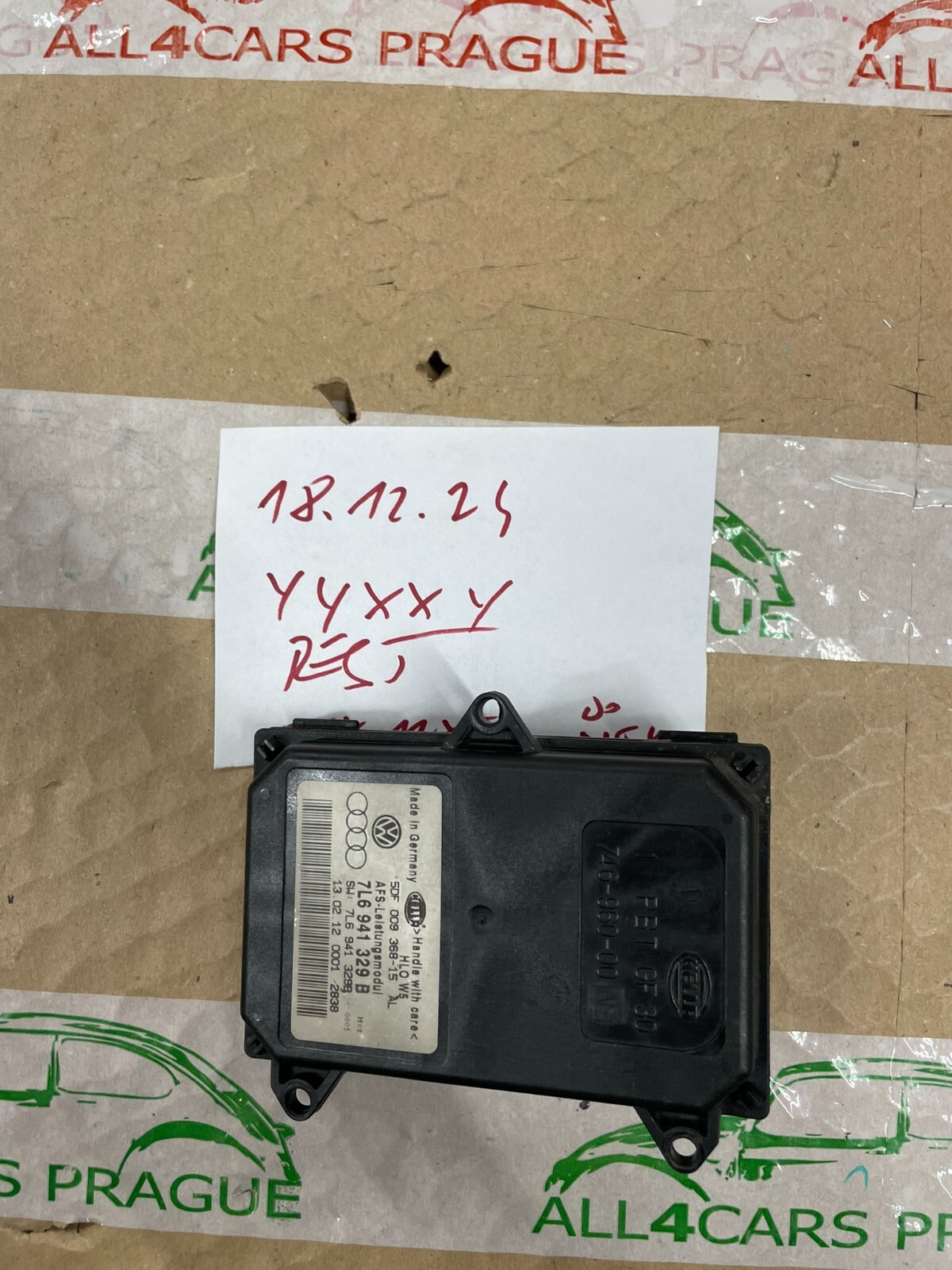 7L6941329B VW AUDI ŠKODA XENON AFS LEISTUNGSMODUL 7L6941329B FAST NEU TEIL TEST - Obrázek 10