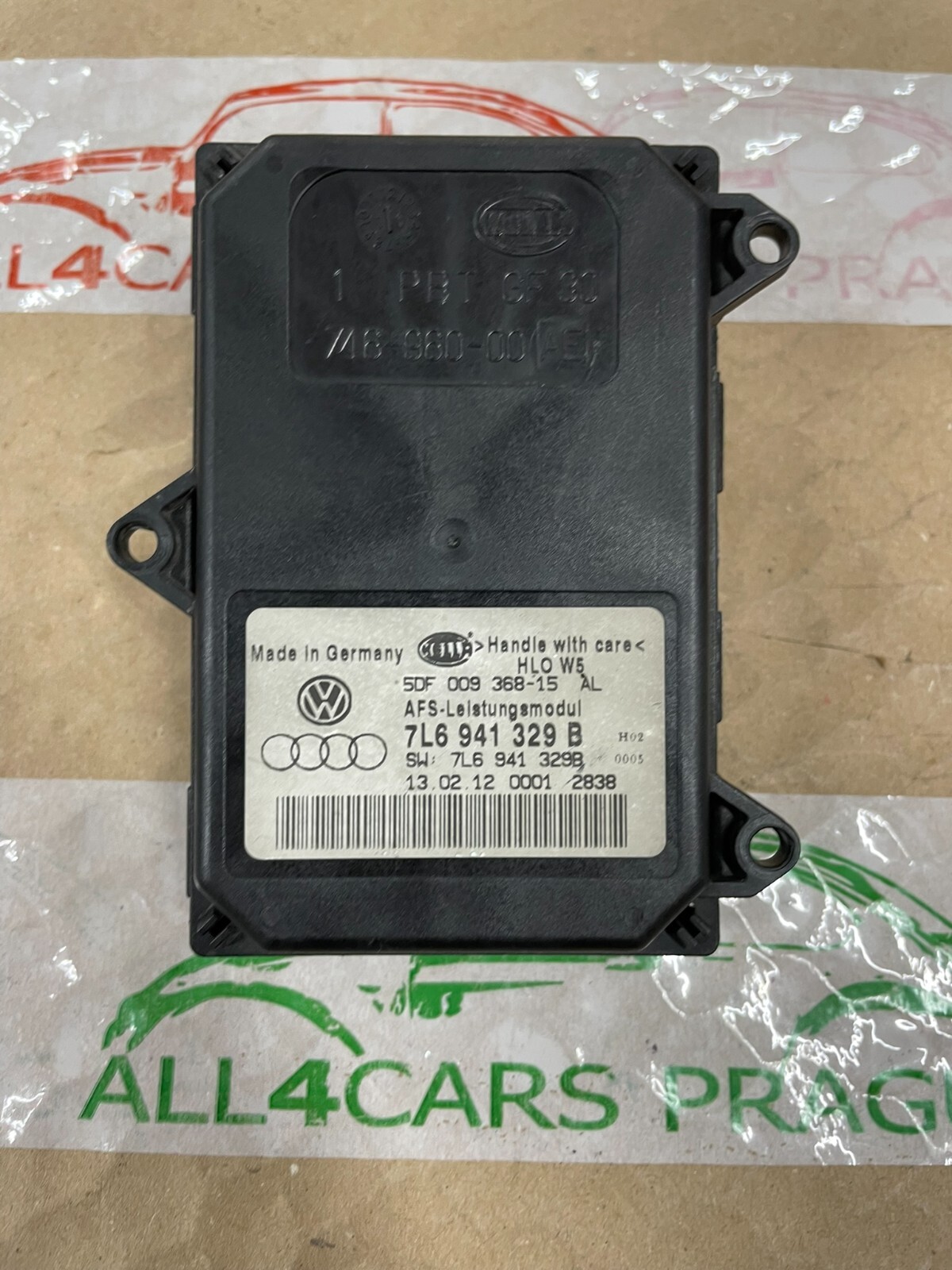 7L6941329B VW AUDI ŠKODA XENON AFS LEISTUNGSMODUL 7L6941329B FAST NEU TEIL TEST