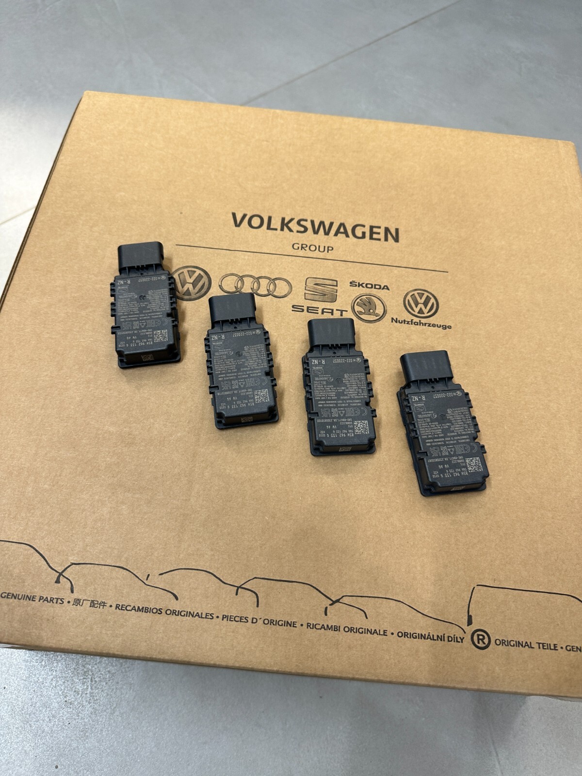 85H962133G AUDI VW SKODA SEAT ANTENE 85H962133G ORIGINAL NEU!!! - Obrázek 3