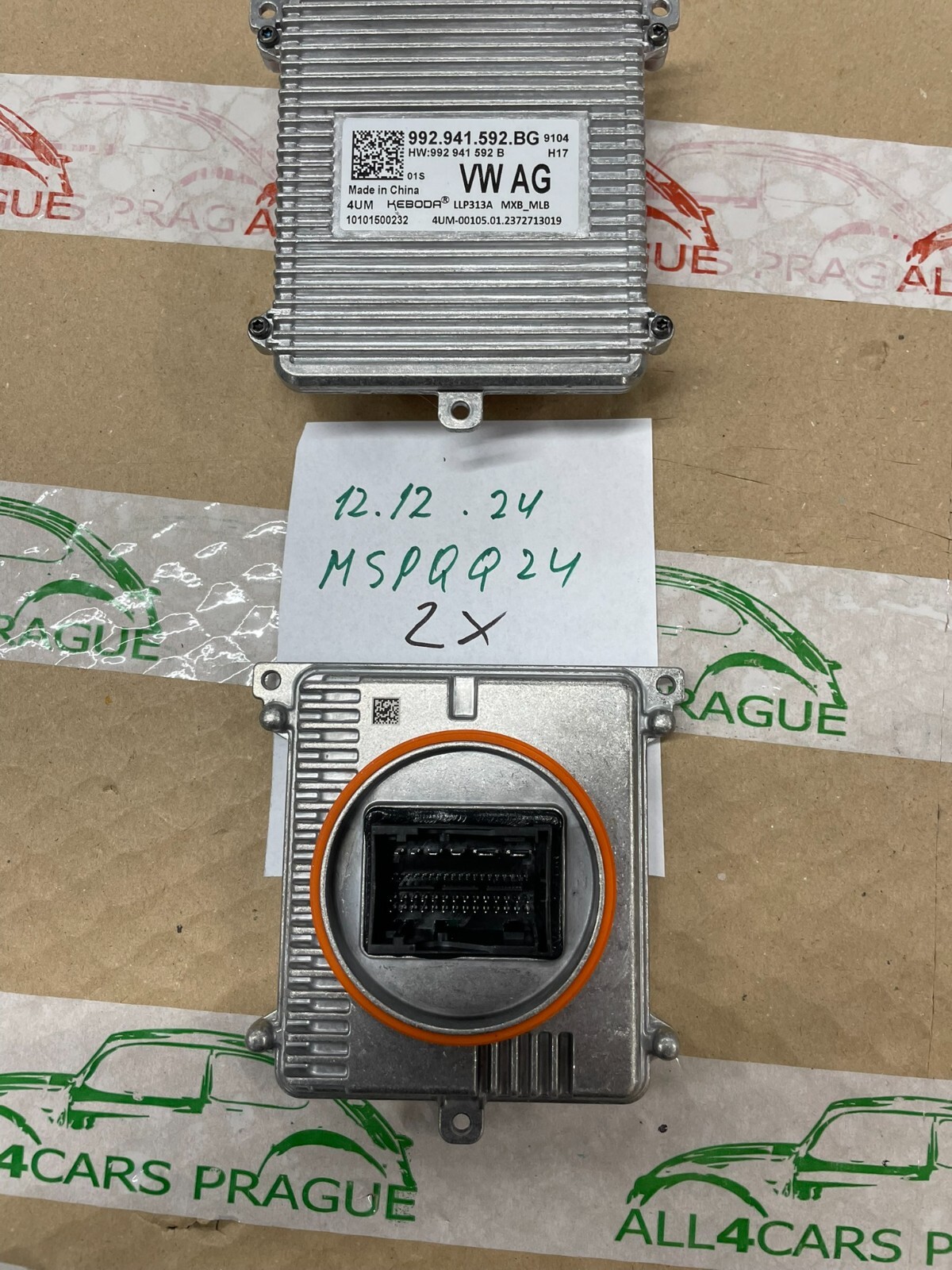 992941592BG VW TOUAREG CR 7 FACE.. SCHEINWERFER-STEUERGERÄT 992941592BG FAST NEU - Obrázek 13