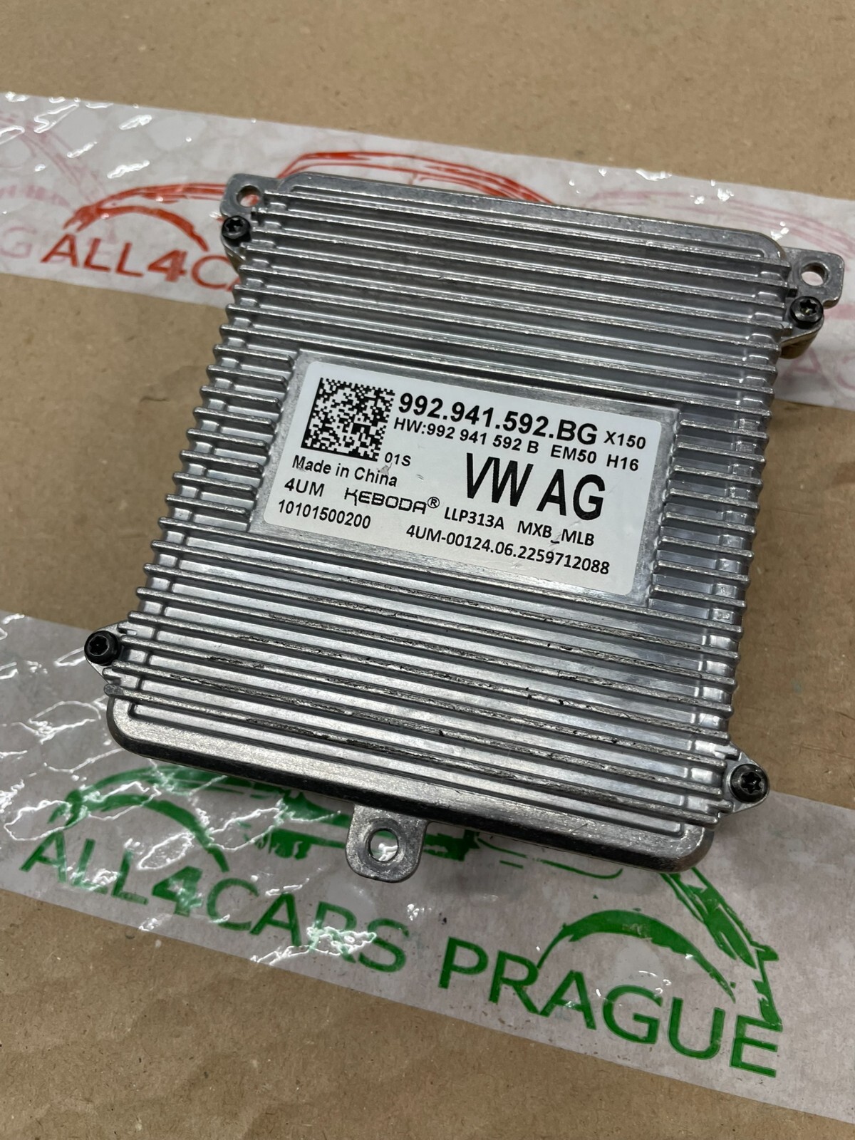 992941592BG VW TOUAREG CR 7 FACE.. SCHEINWERFER-STEUERGERÄT 992941592BG FAST NEU - Obrázek 3