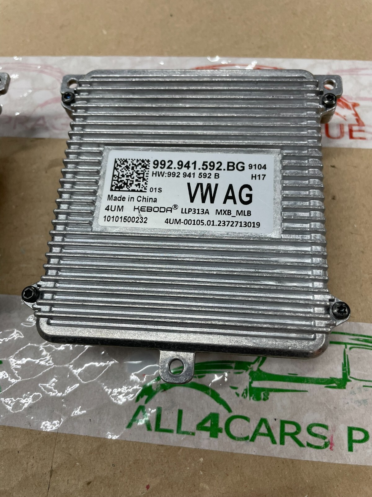 992941592BG VW TOUAREG CR 7 FACE.. SCHEINWERFER-STEUERGERÄT 992941592BG FAST NEU - Obrázek 7