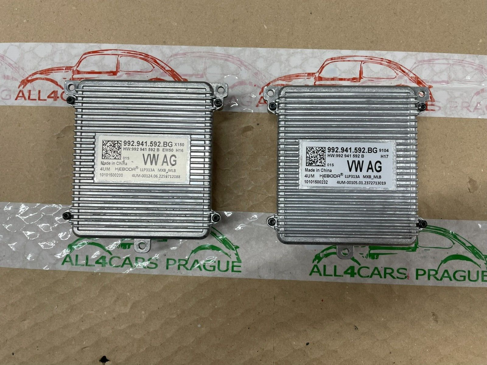 992941592BG VW TOUAREG CR 7 FACE.. SCHEINWERFER-STEUERGERÄT 992941592BG FAST NEU - Obrázek 9